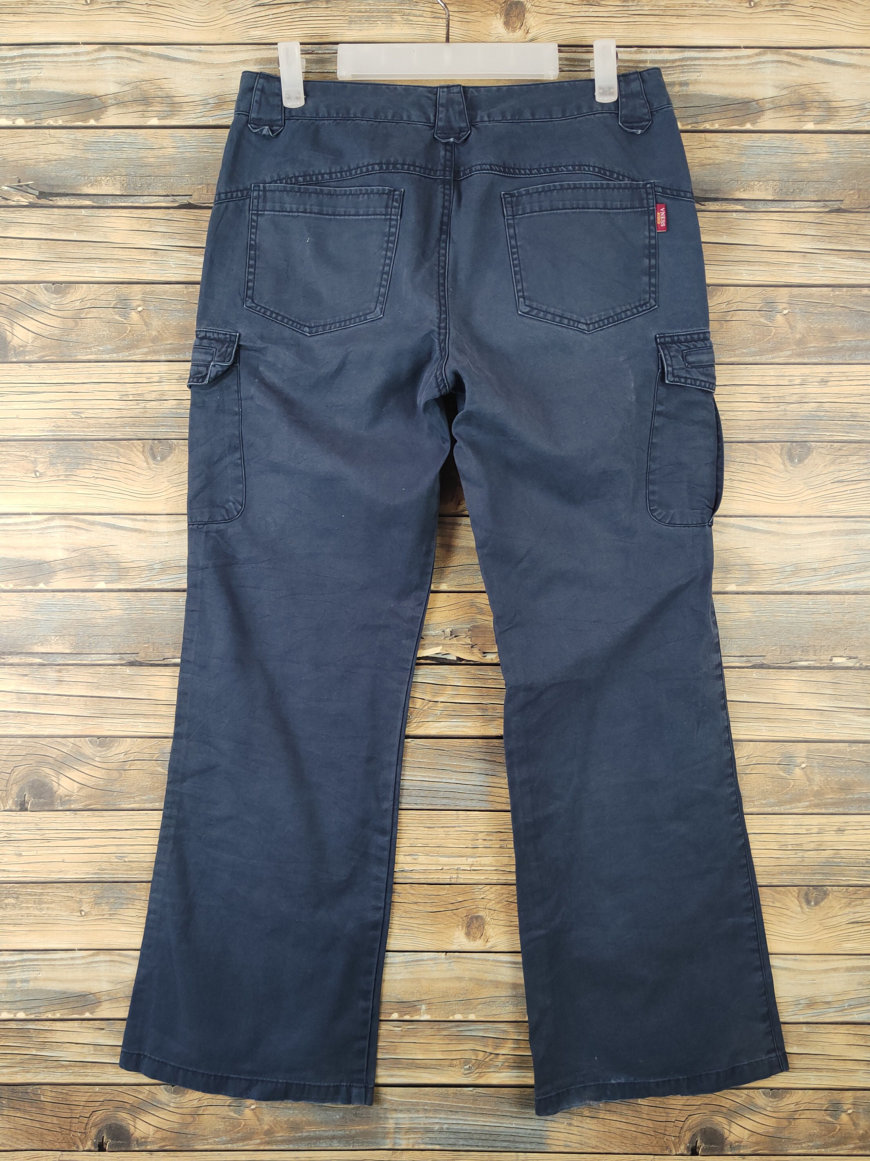 Japanese Brand DLL Vness Avenue Navy Multipocket Tactical Cargo Pants #259 Size 30" / US 8 / IT 44 - 7 Thumbnail