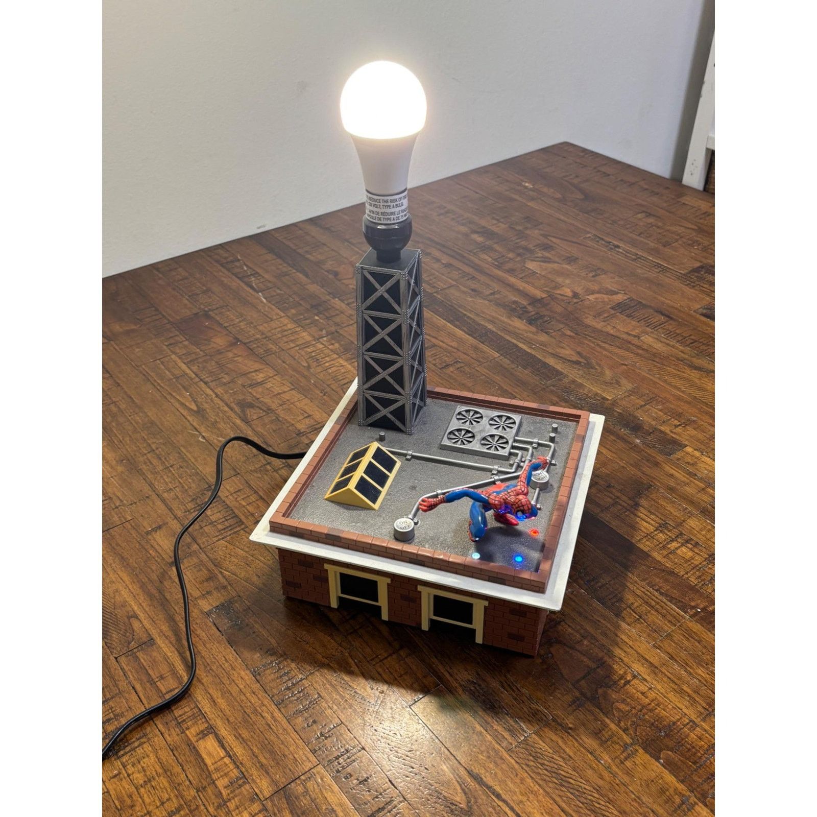 Marvel Comics Marvel Spider-Man Talking Lamp Light 2004 Size ONE SIZE - 3 Thumbnail