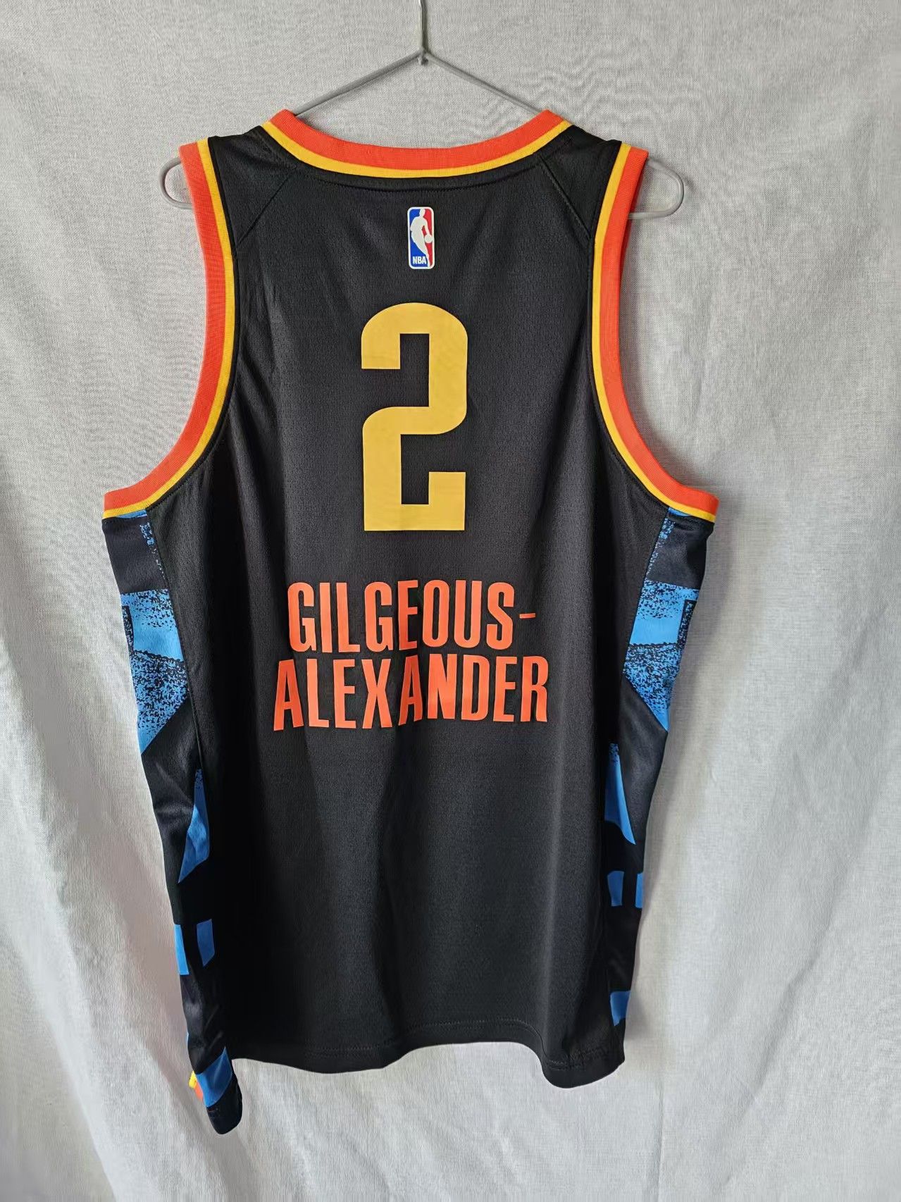 NBA Oklahoma City Thunder #2 Shai Gilgeous-Alexander Jersey Size US L / EU 52-54 / 3 - 3 Thumbnail