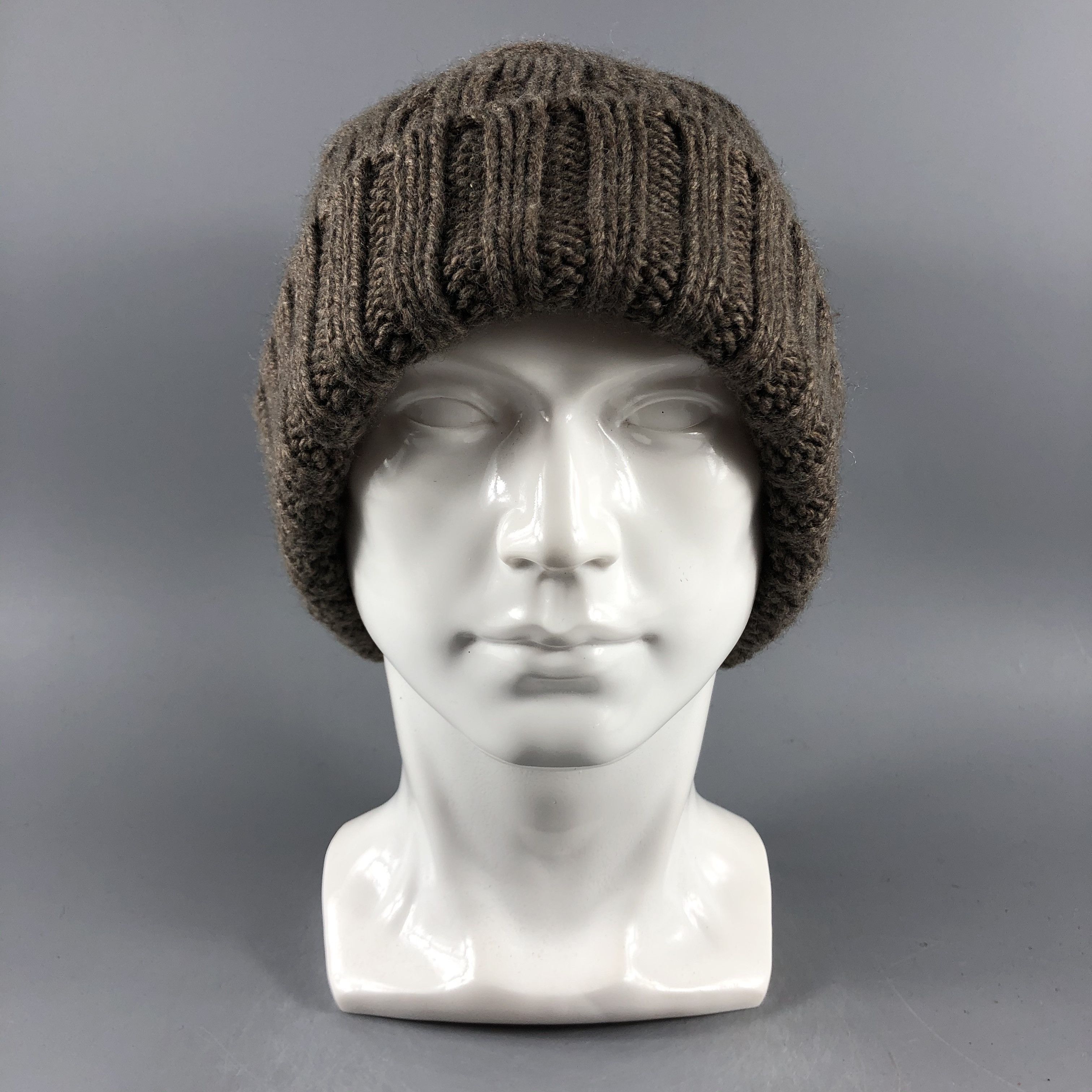 Other × Vintage Green Label Relaxing Knit Beanie Snow Hat Snow Cap -D381 Size ONE SIZE - 7 Thumbnail