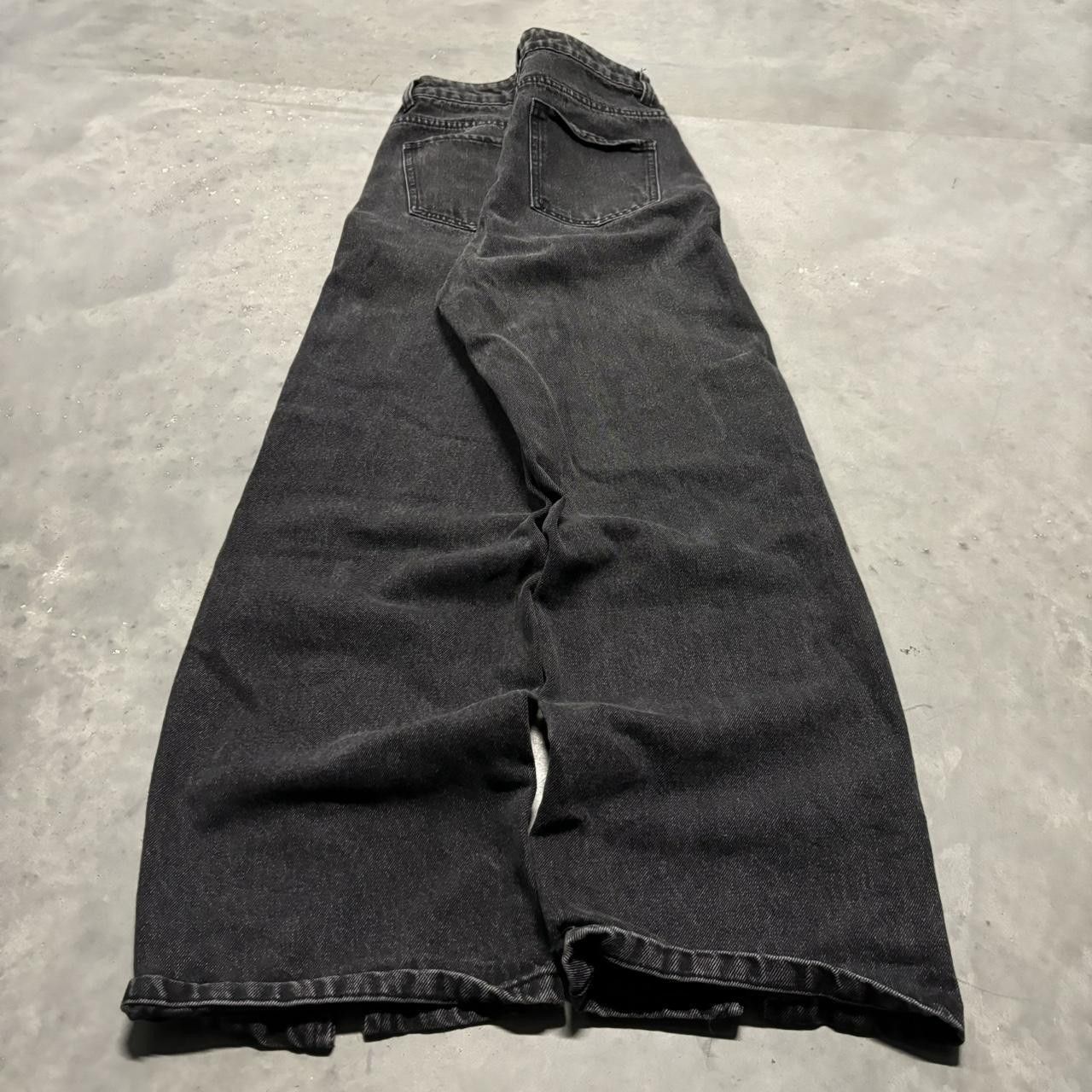 Japanese Brand × Vintage Crazy Vintage Y2K/2000s High Waisted Black Denim Jeans! Size US 27 - 6 Thumbnail