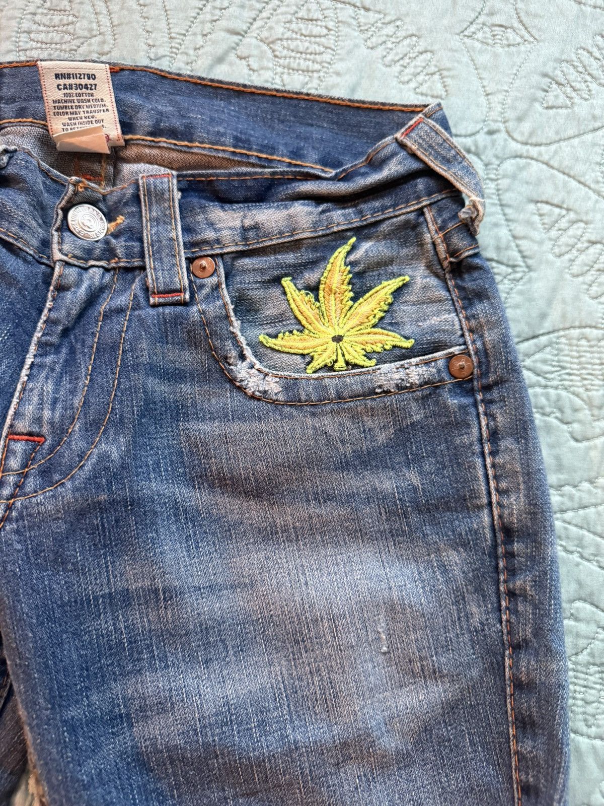 True Religion Custom True Religion Jeans Size 28" / US 6 / IT 42 - 13 Thumbnail