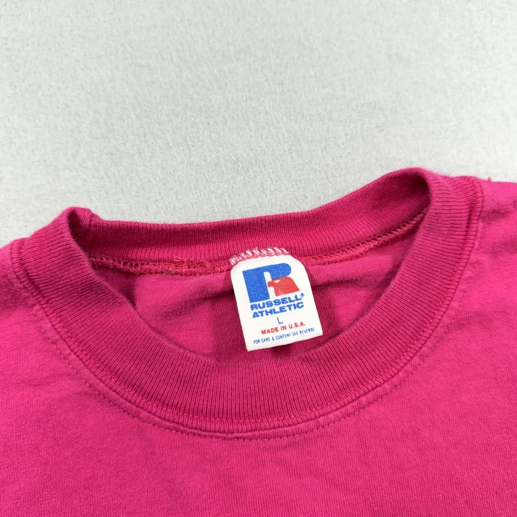 Russell Athletic Vintage Michelob Light Shirt Mens L Pink Russell Graphic Tee 90s Beer USA Size US L / EU 52-54 / 3 - 4 Thumbnail