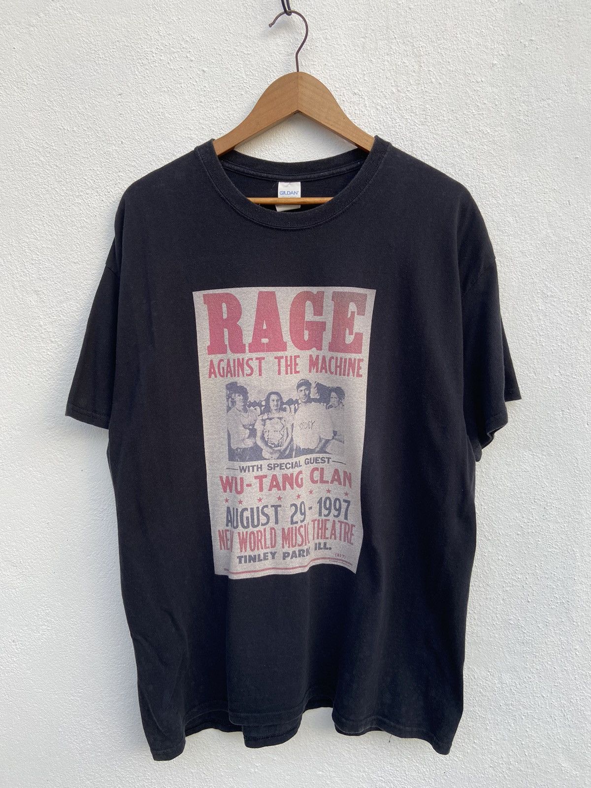 Band Tees × Rage Against The Machine × Tour Tee Rage Against The 