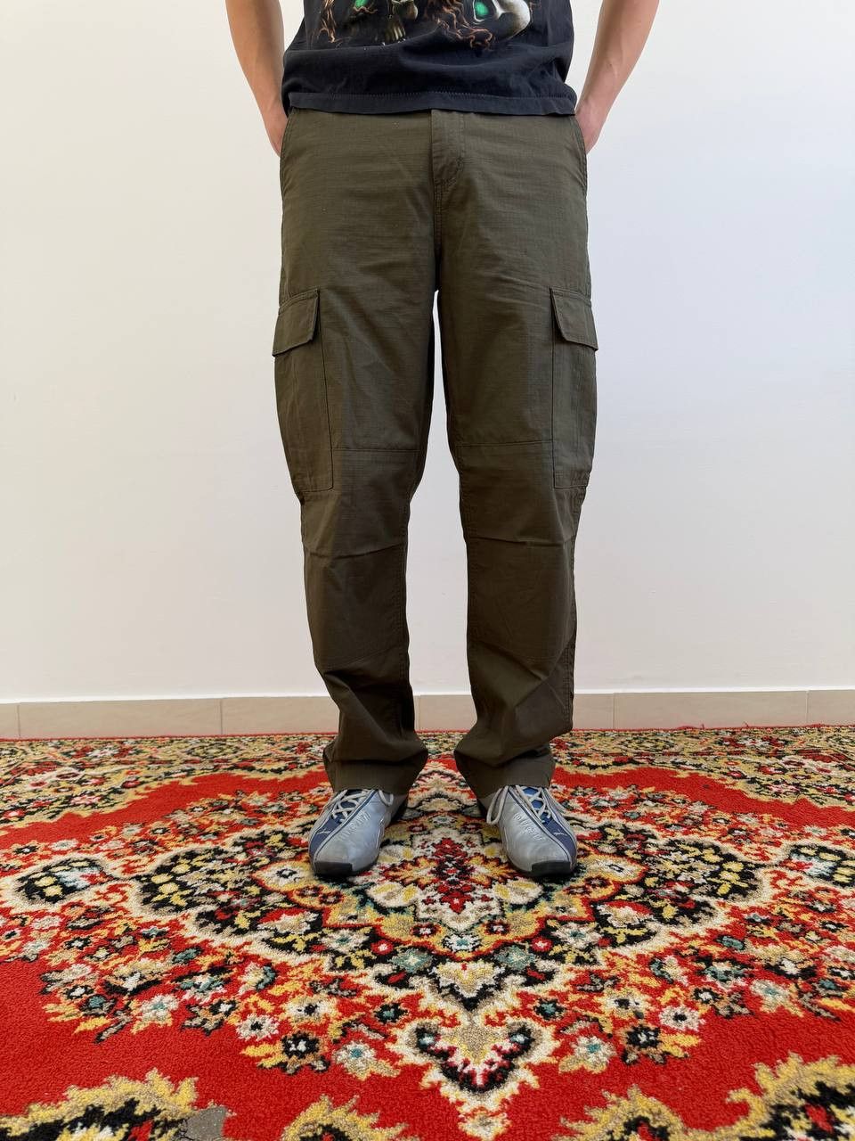 Carhartt Carhartt Cargo Carpenter Work Y2K Baggy Pants Size US 34 / EU 50 - 6 Thumbnail