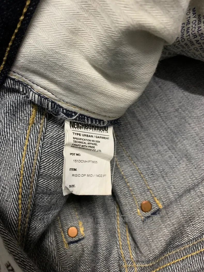 Neighborhood Neighborhood size S Raw Denim Pants Size US 27 - 5 Thumbnail