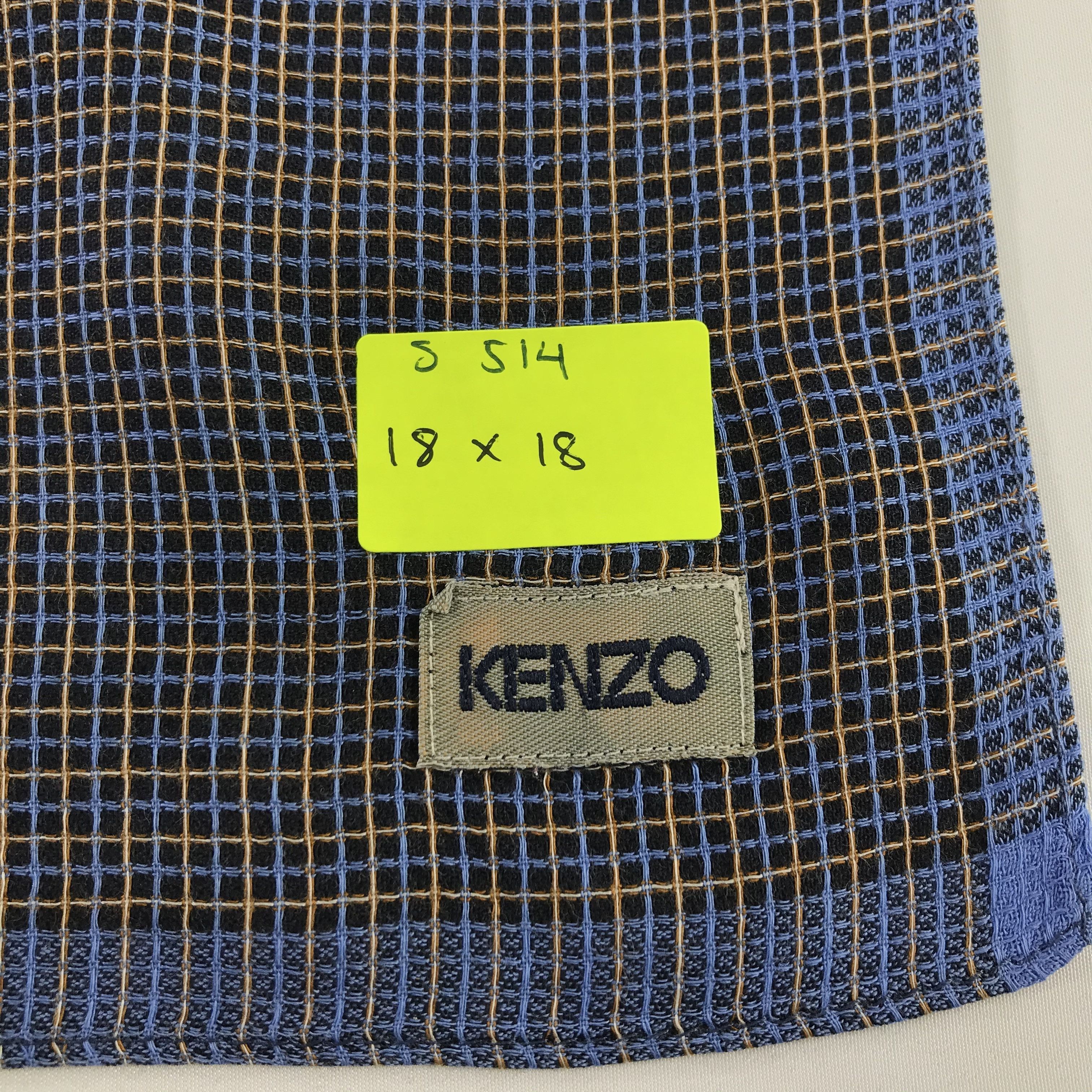 Kenzo × Vintage Kenzo Bandana / Handkerchief / Neckerchief - S514 Size ONE SIZE - 5 Thumbnail