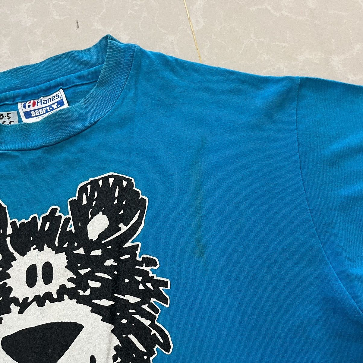 Vintage Vintage 80s Factory Bear Tee Skateboard Motorcross Bmx Tee Size US L / EU 52-54 / 3 - 10 Thumbnail