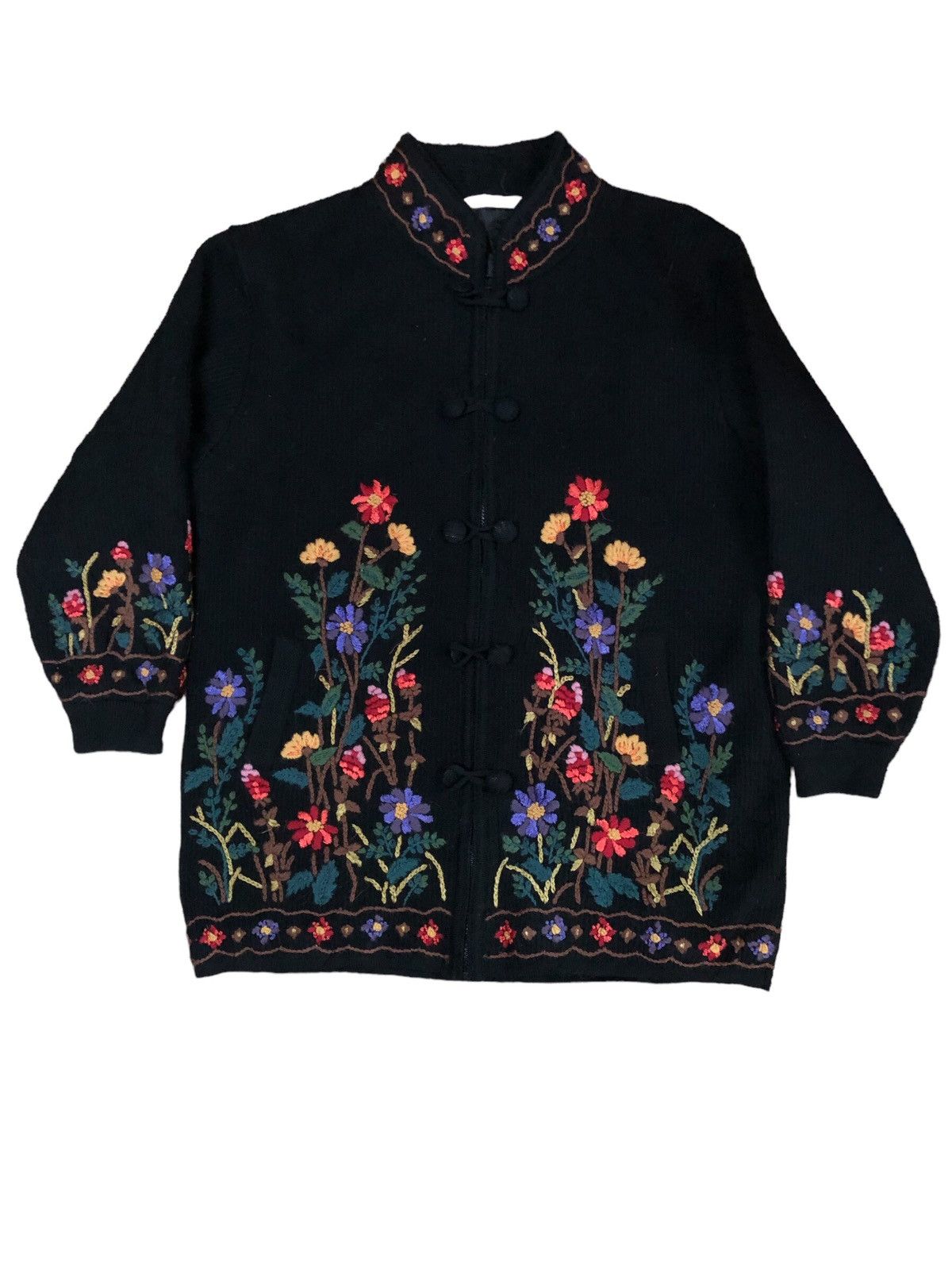 Hysteric Glamour × Japanese Brand Unchicpull Floral Motif Mandarin jacket Size M / US 6-8 / IT 42-44 - 1 Thumbnail