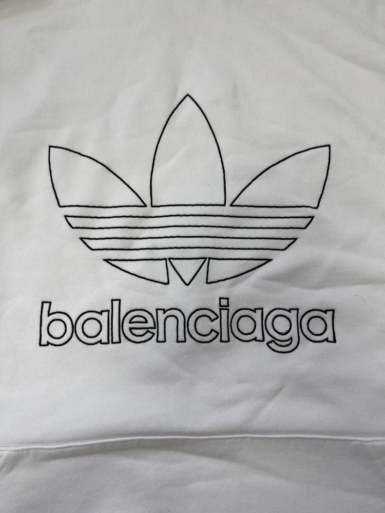 Balenciaga Balenciaga size 5 Logo Printed Hoodie Size US M / EU 48-50 / 2 - 3 Thumbnail