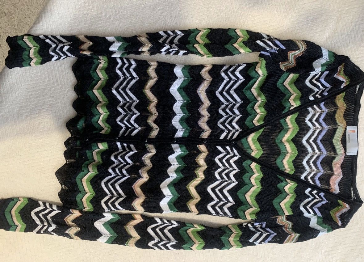 Missoni Missoni Zigzag Knit Cardigan Size S / US 4 / IT 40 - 7 Thumbnail