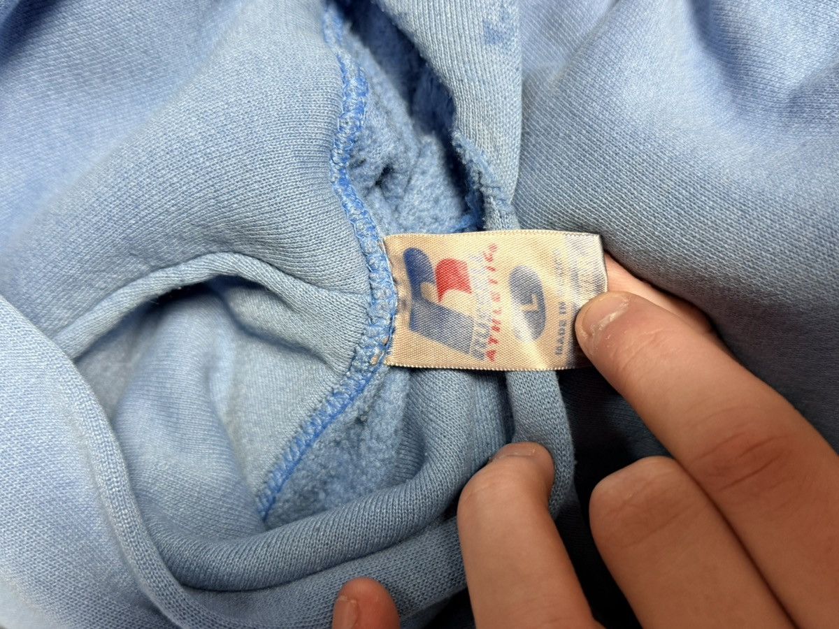 Vintage Blue blank hoodie Size US M / EU 48-50 / 2 - 4 Thumbnail