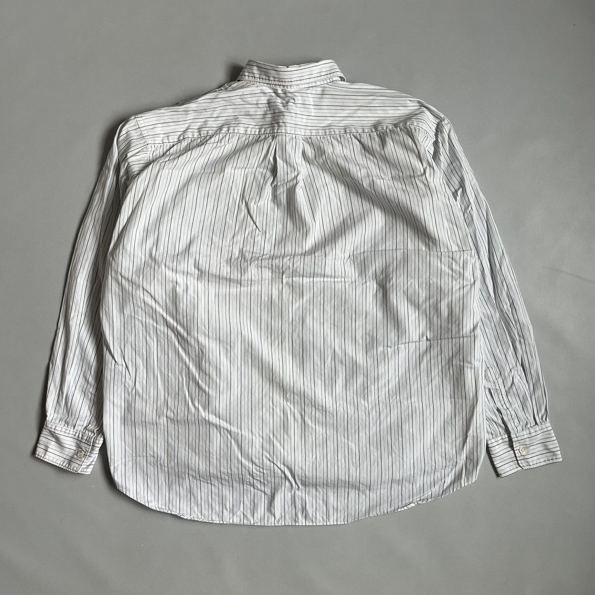 Comme des Garcons SHIRT Vintage Comme des Garcons Striped Button Up Shirt Size M / US 6-8 / IT 42-44 - 17 Thumbnail