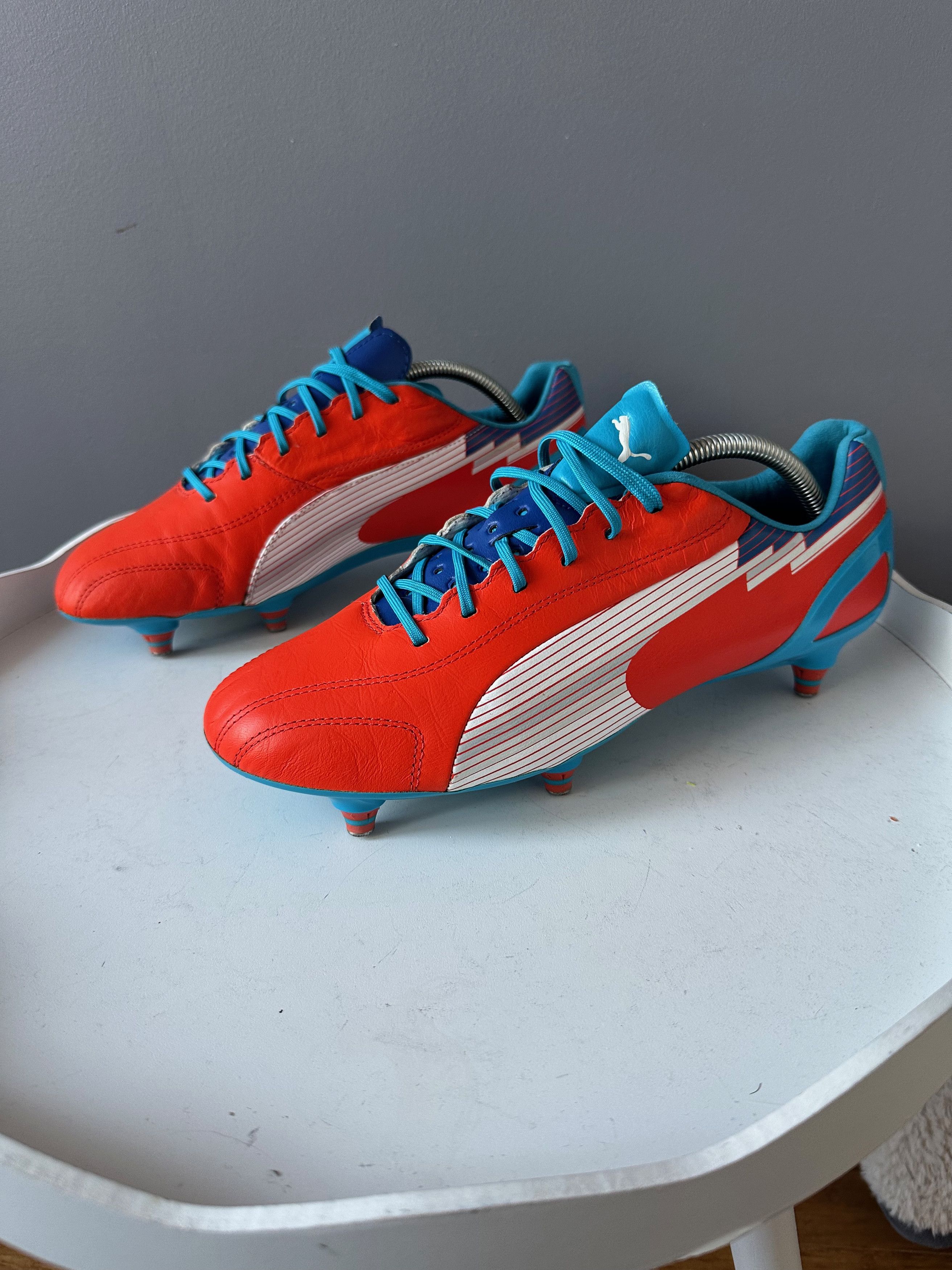 Puma Puma Evospeed 1-K Leather Cleats soccer boots shoes Size US 9 / EU 42 - 1 Thumbnail