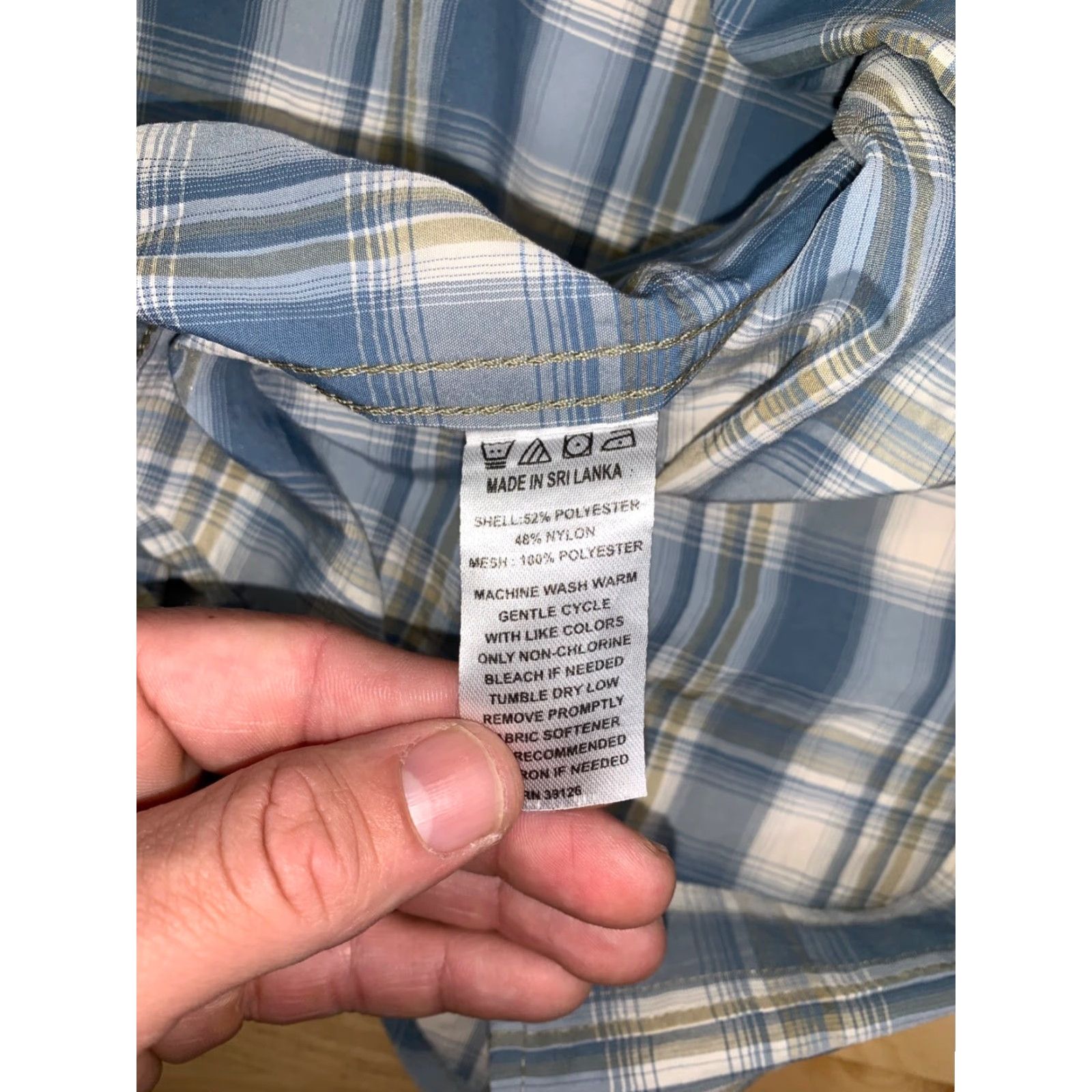 Filson Filson Button Up Shirt Mens S Blue Plaid Casual Outdoor Vented 10904 Size US S / EU 44-46 / 1 - 3 Thumbnail