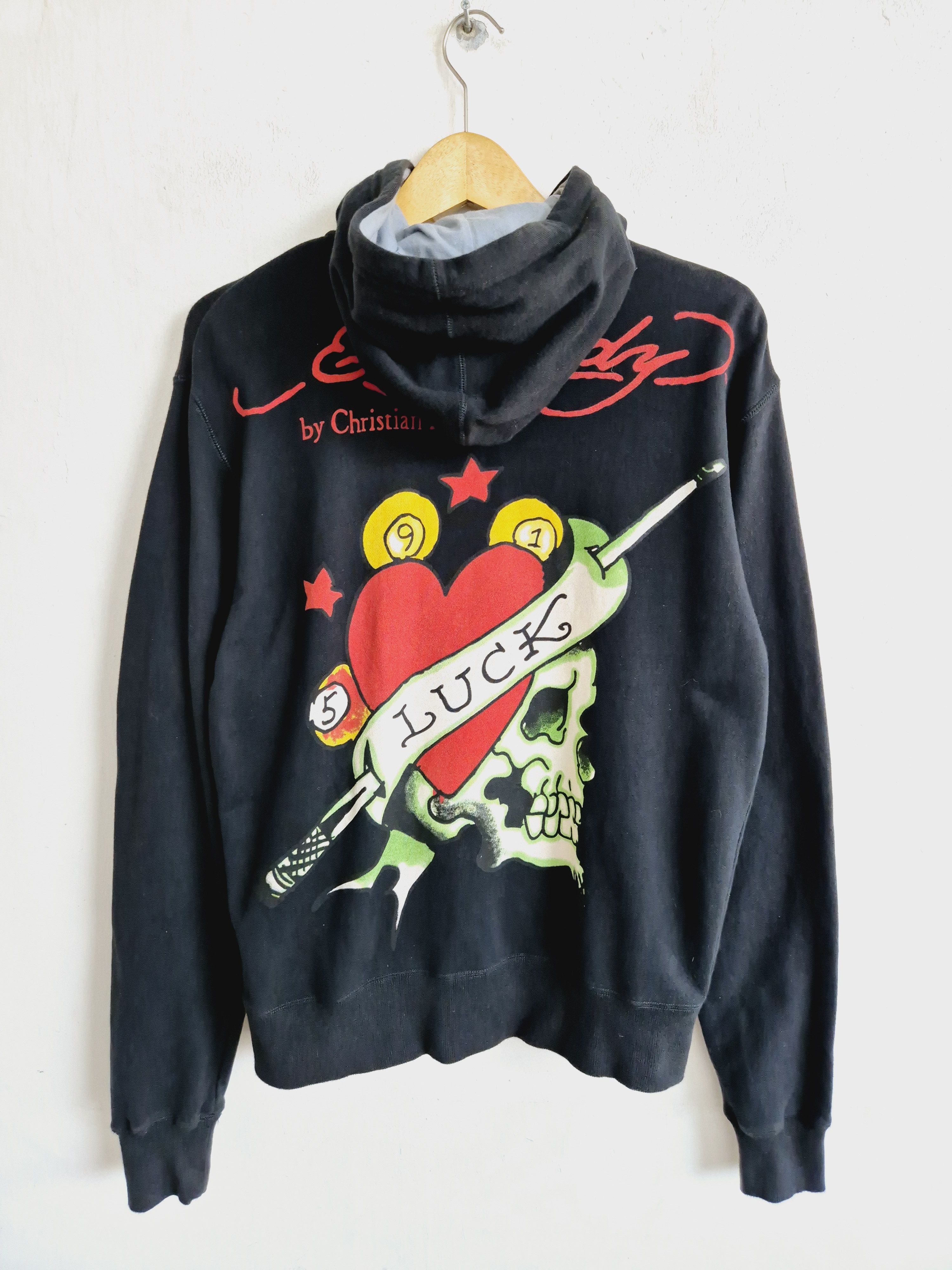 Christian Audigier × Ed Hardy Ed Hardy x Christian Audiger Hoodie Zipper Sweatshirt Size US S / EU 44-46 / 1 - 2 Thumbnail
