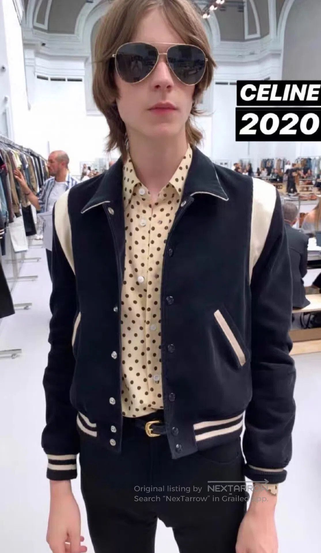 Celine Celine Black and White Corduroy Jacket. Size US M / EU 48-50 / 2 - 8 Thumbnail