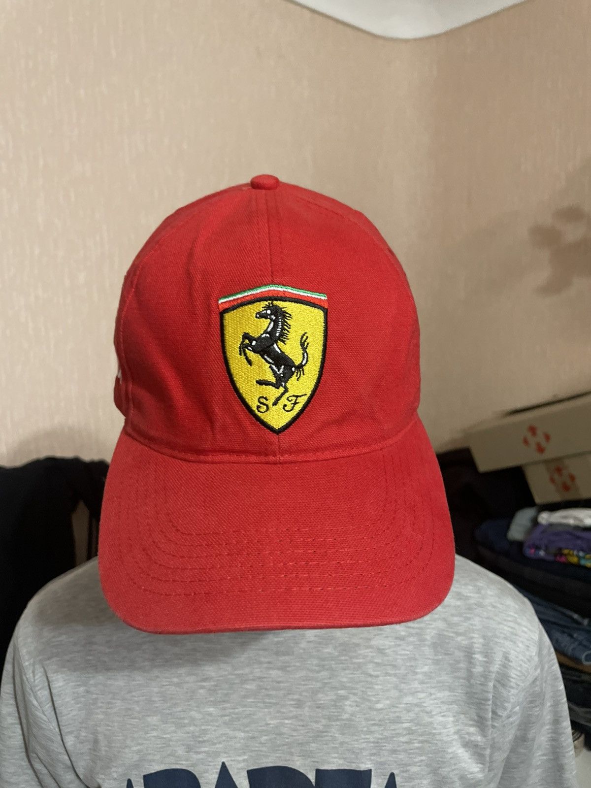 Ferrari × Formula 1 Vintage Ferrari 2002 Racing Cap Size ONE SIZE - 2 Thumbnail