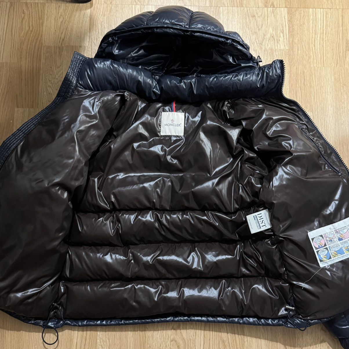 Moncler Moncler Maya Giubotto Navy with Hood Size US L / EU 52-54 / 3 - 3 Thumbnail