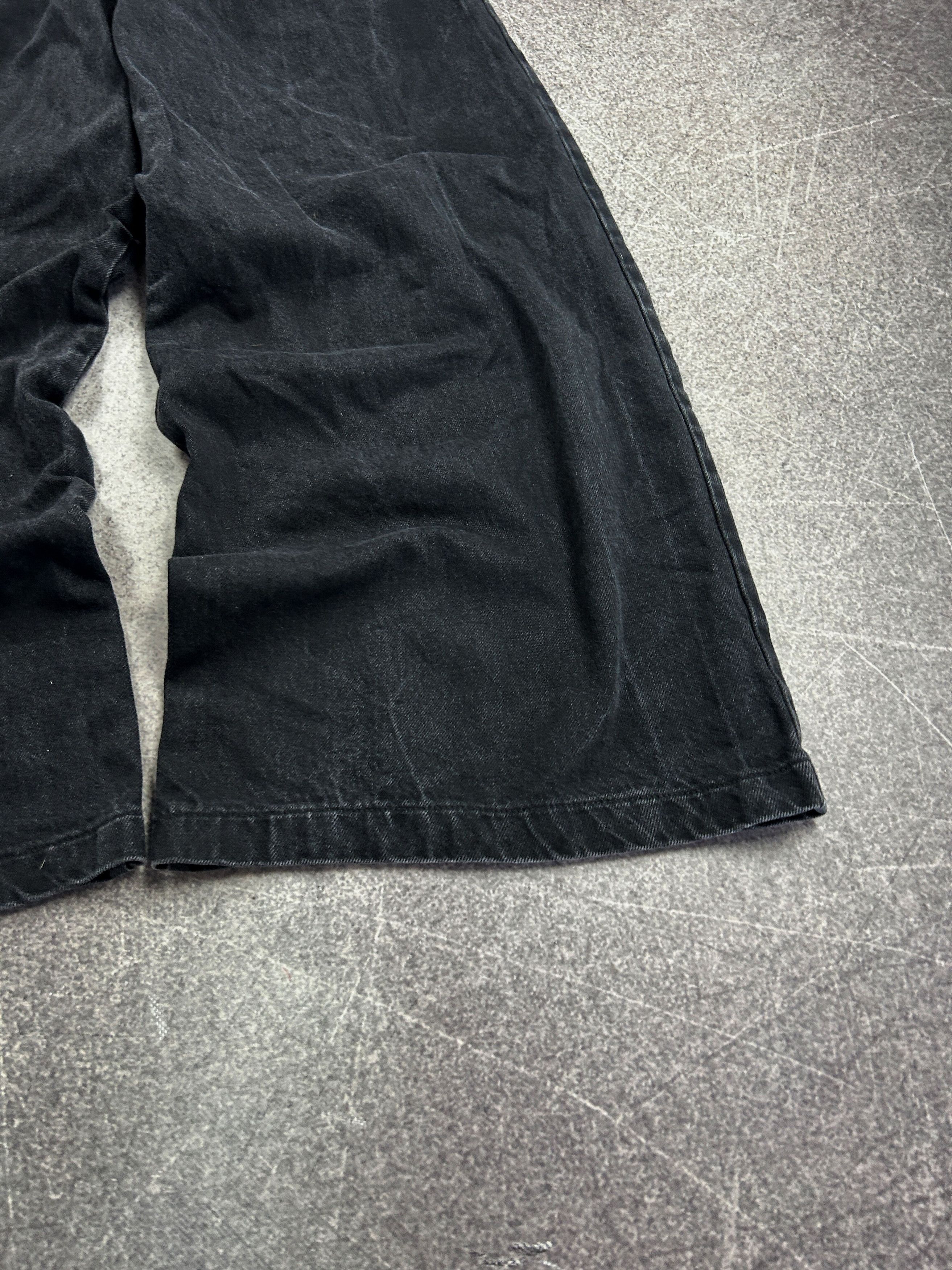 Japanese Brand VTG BALENCIAGA RICK OWENS STYLE ULTRA FLARED JEANS 90s Size US 32 / EU 48 - 5 Thumbnail