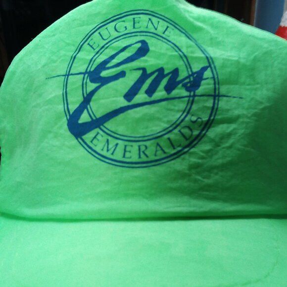 Vintage Vintage Eugene Emeralds Promo Snap Hat Cap Neon Size ONE SIZE - 2 Thumbnail