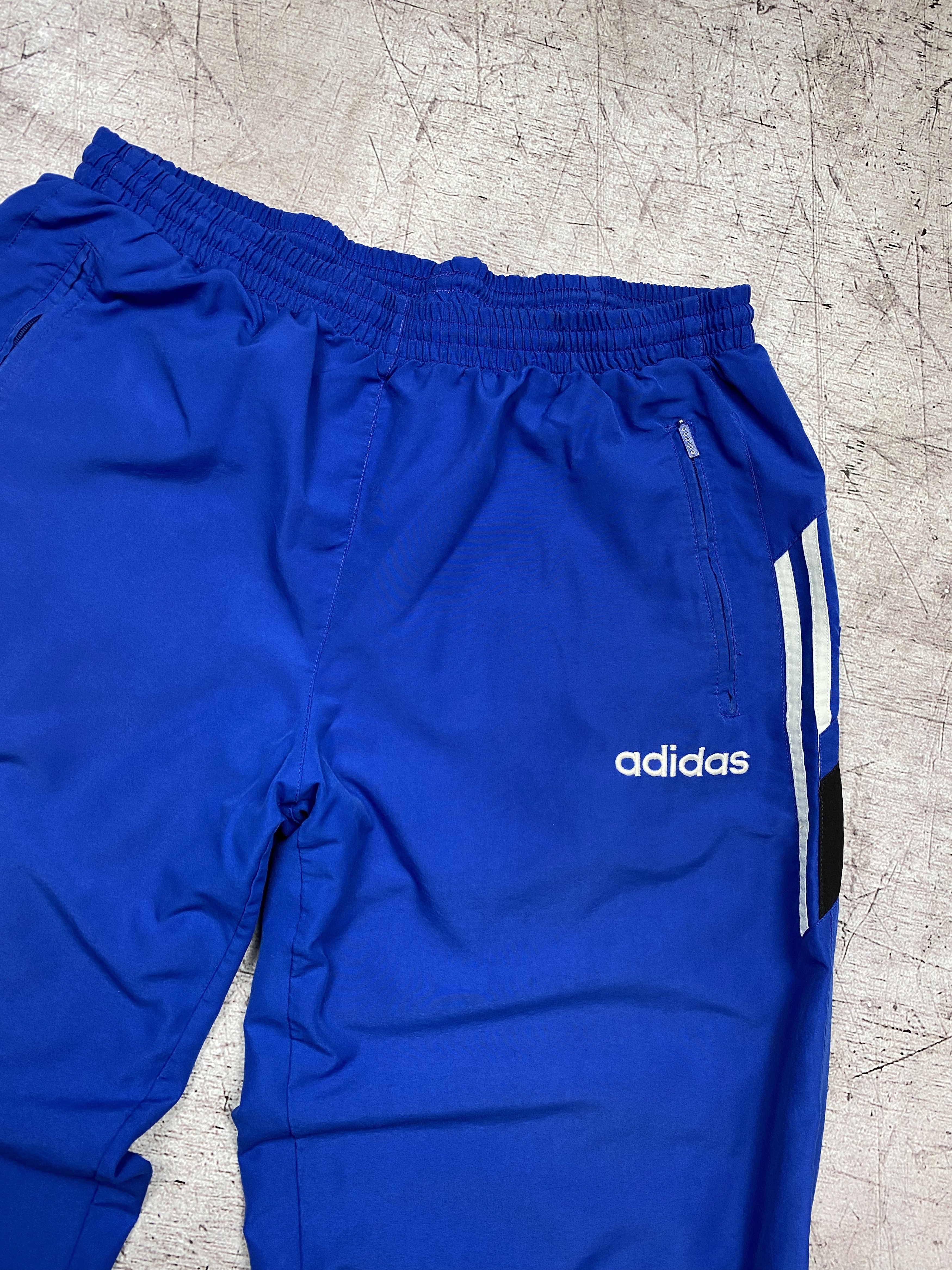 Adidas × Vintage Adidas Vintage Mens Nylon Parachute Track Pants Size US 36 / EU 52 - 2 Thumbnail