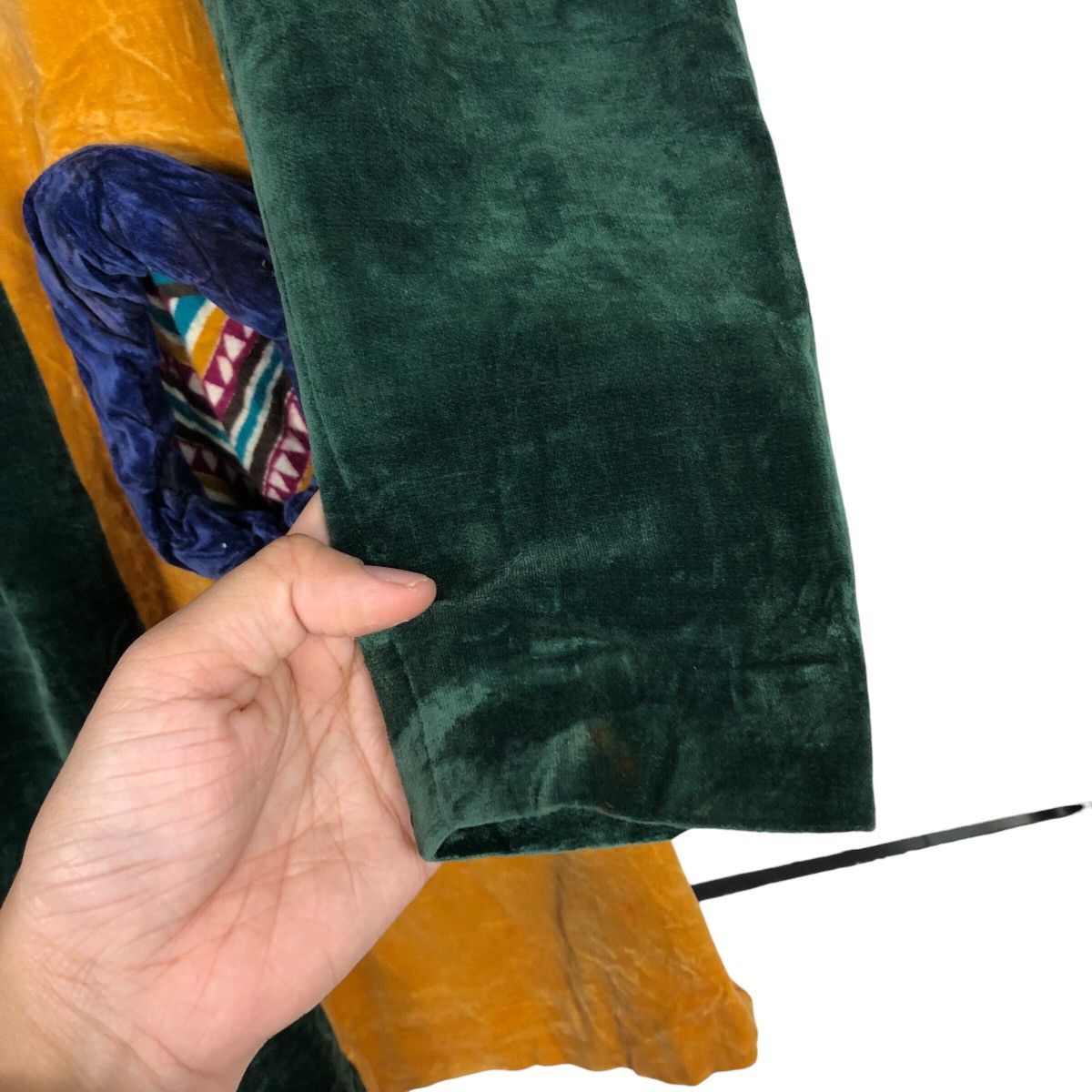 Japanese Brand 📌Vintage Chore Velvet Jacket De La Vianse Issey Miyake Size US M / EU 48-50 / 2 - 16 Thumbnail
