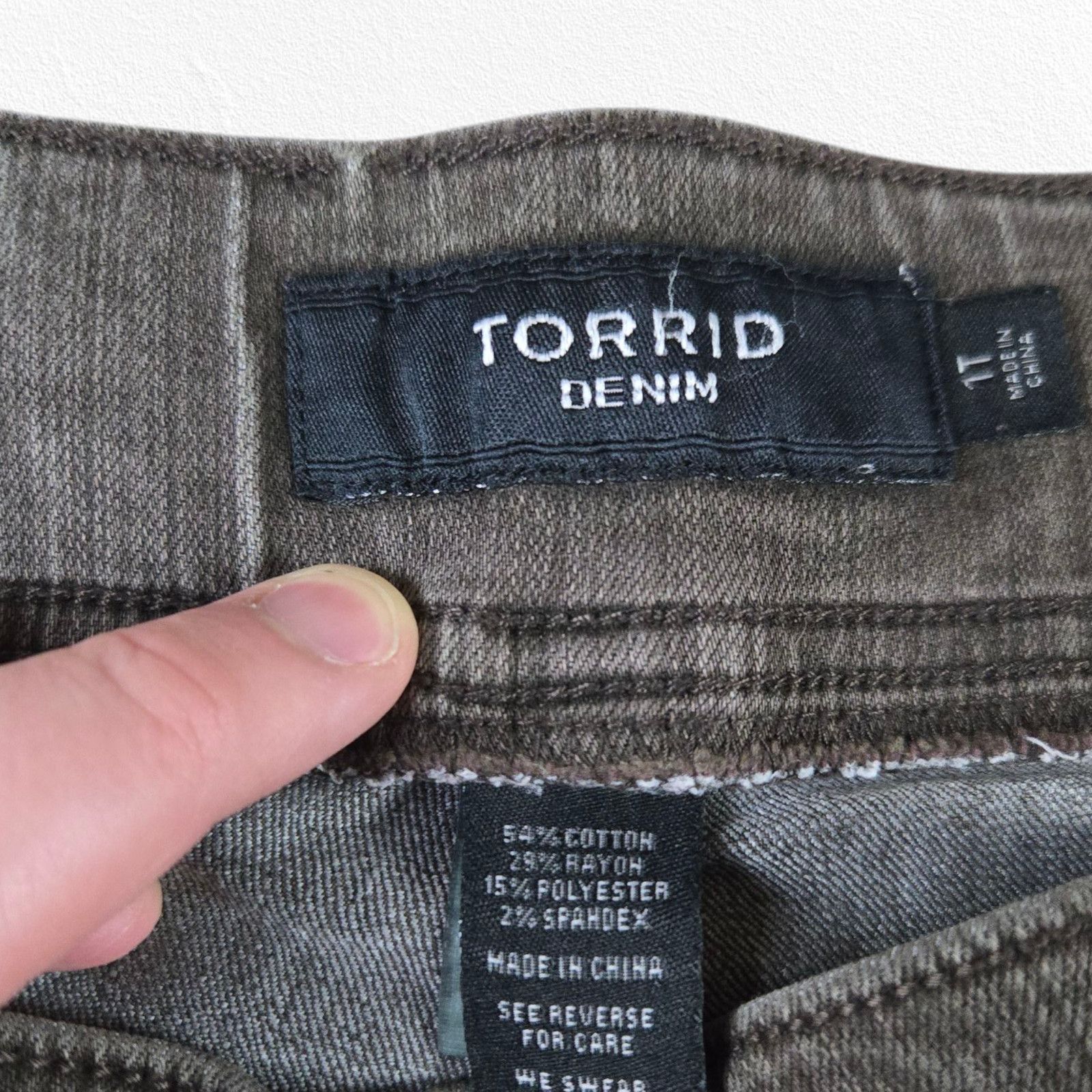 Other Torrid Dark Brown High Rise Jegging Skinny Jeans Size 14 Size 36" / US 14 / IT 50 - 5 Thumbnail