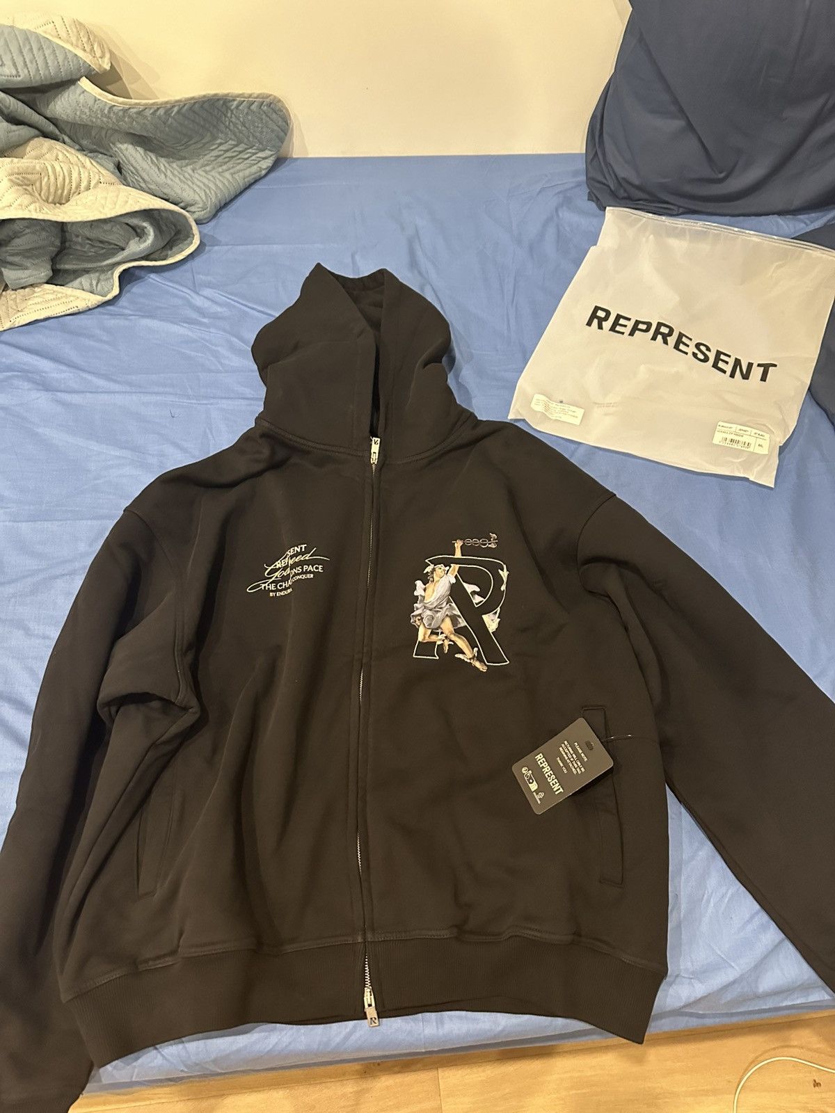 Represent Clo. Represent Hermes Zipper hoodie Size US XXL / EU 58 / 5 - 3 Thumbnail