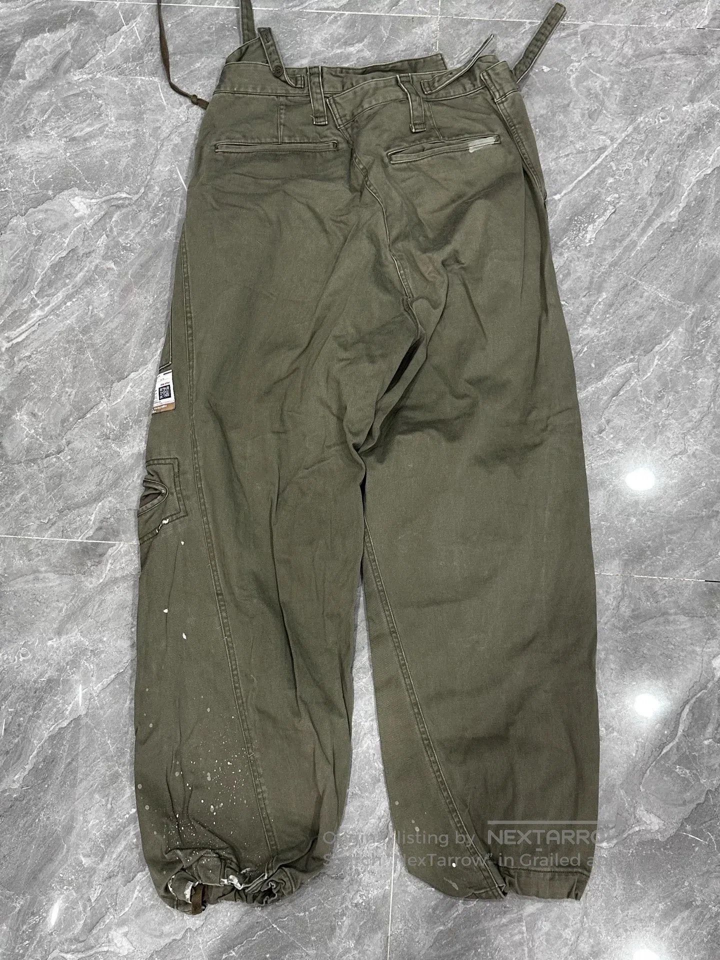 Maison MIHARA YASUHIRO Maison Mihara Yasuhiro Oversized Cargo Pants. Size US 30 / EU 46 - 2 Thumbnail