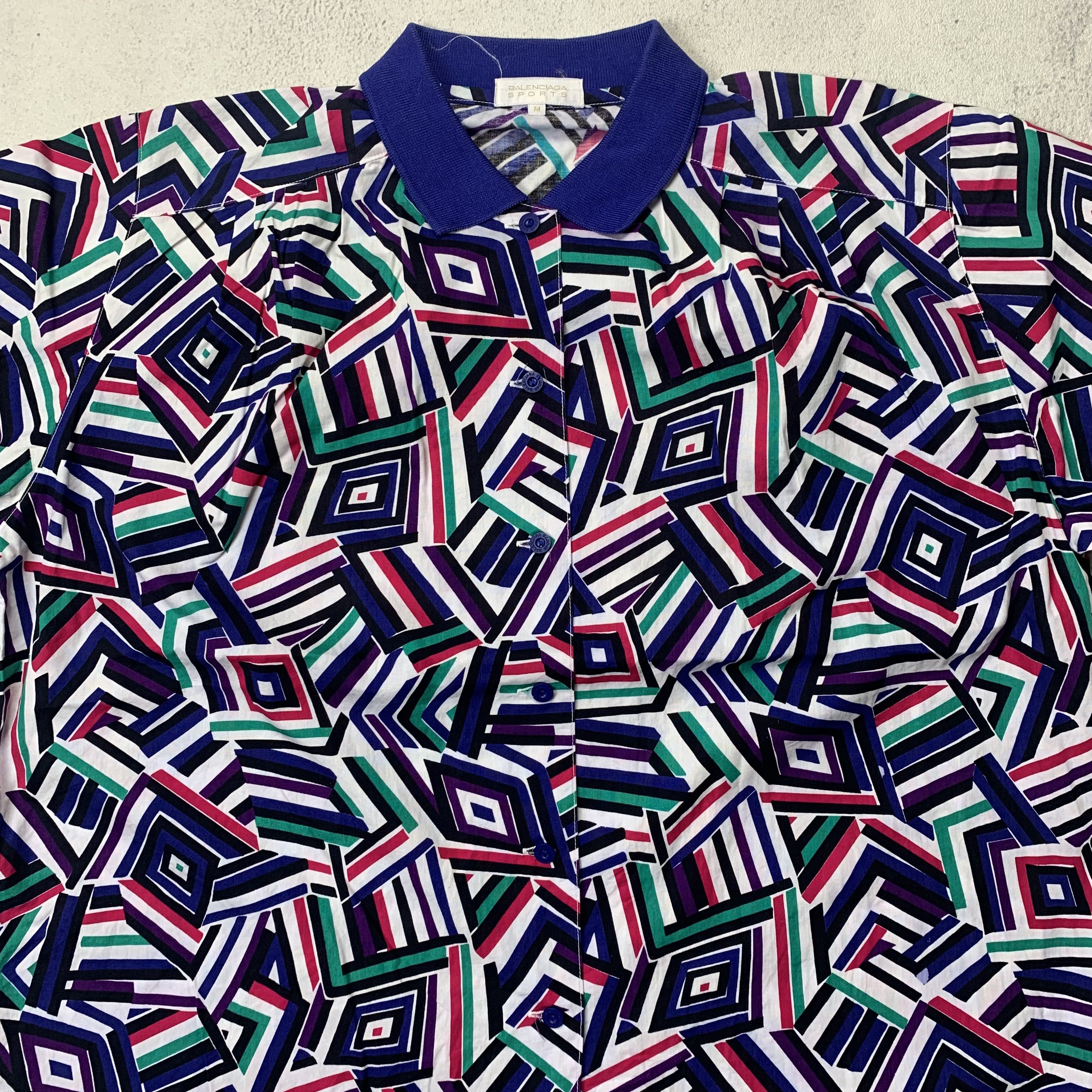 Balenciaga Vintage Balenciaga Sports Shirt Size M / US 6-8 / IT 42-44 - 2 Thumbnail