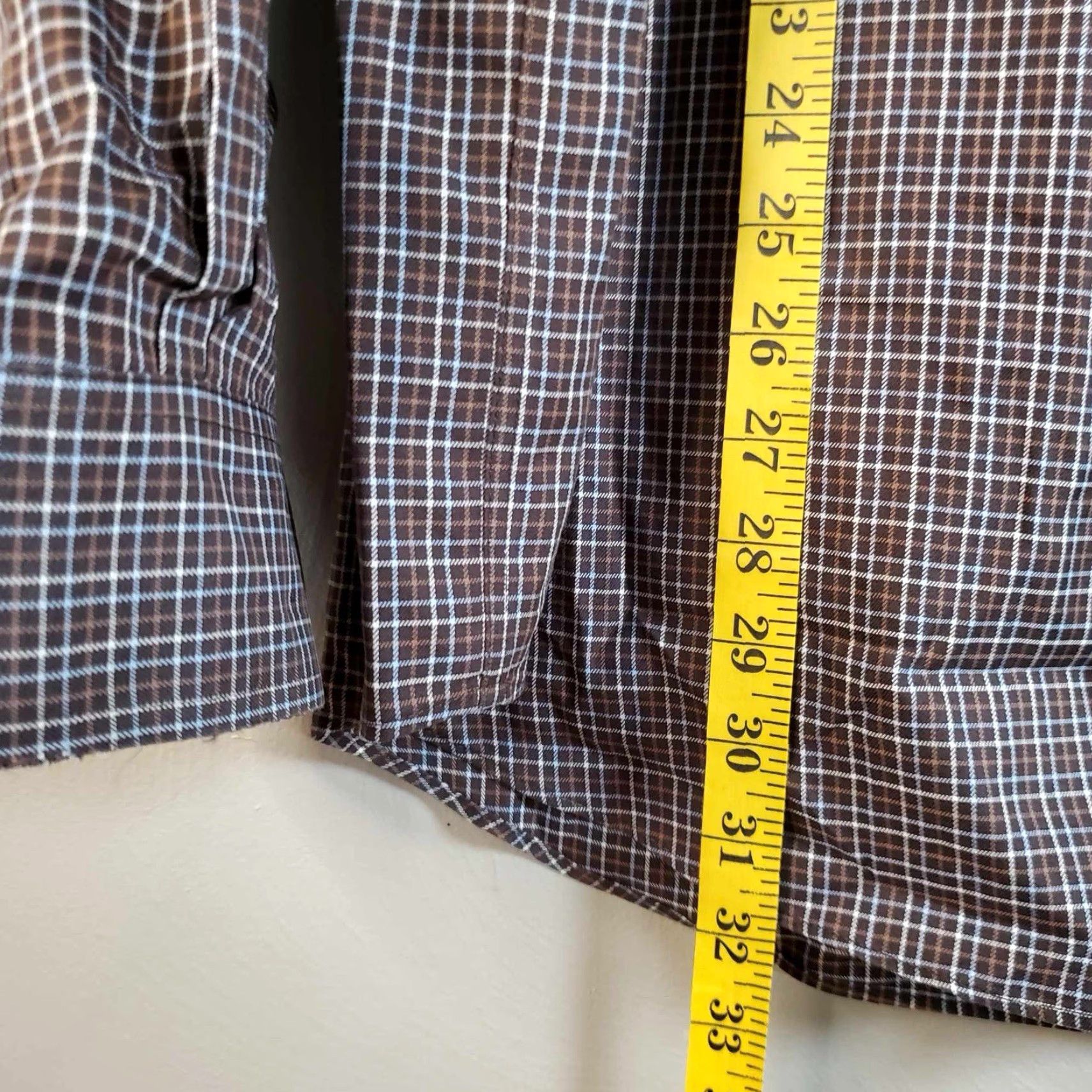 Roundtree & Yorke VINTAGE Roundtree Yorke Gold Label Shirt Mens XL Plaid Non-Iron Size US XL / EU 56 / 4 - 6 Thumbnail