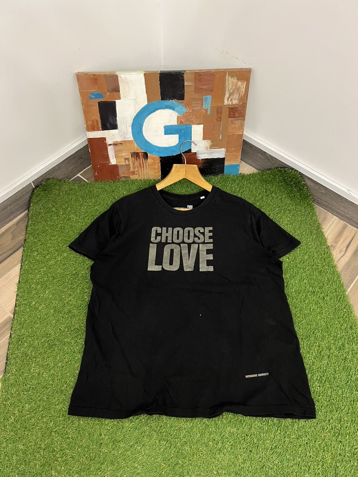 Katharine Hamnett London Katharine Hamnett Choose Love Quote T-Shirt M-L Size US M / EU 48-50 / 2 - 1 Thumbnail