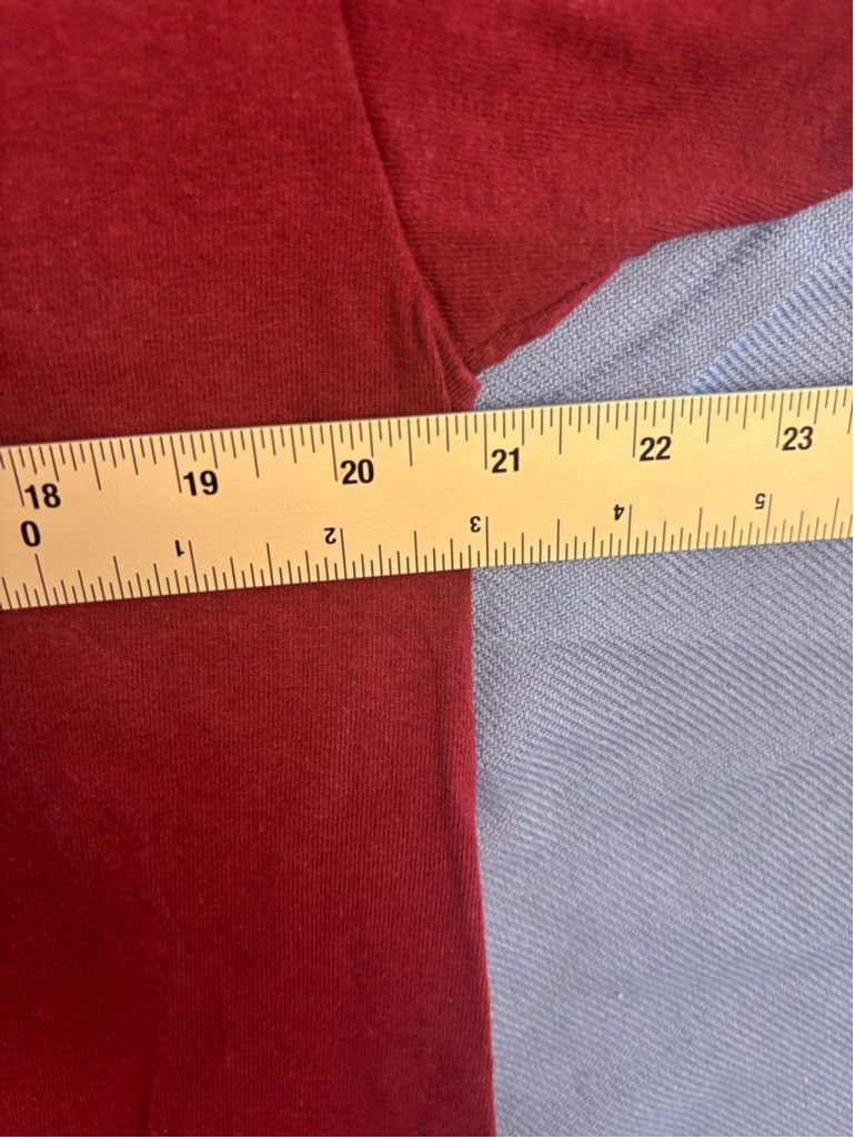 Gildan Men's Gildan T-Shirt Size L Maroon Atrevida Beer Co. Size US L / EU 52-54 / 3 - 3 Thumbnail