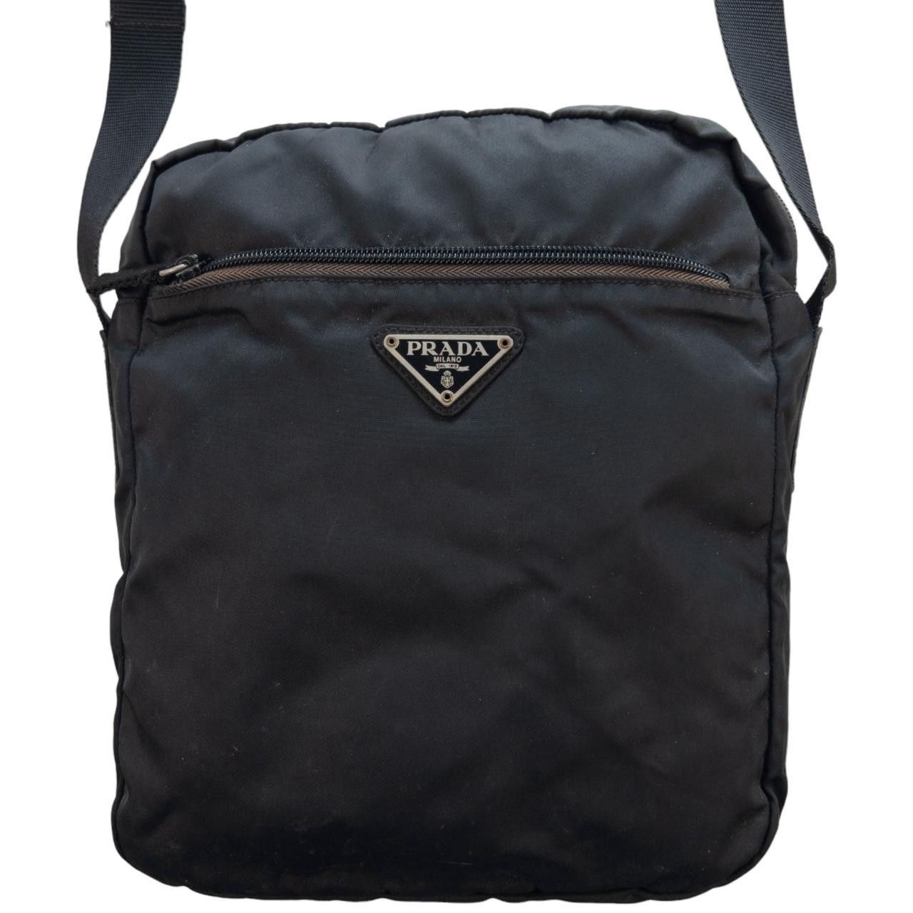 Prada Vintage Prada Black Crossbody Bag Size ONE SIZE - 1 Thumbnail