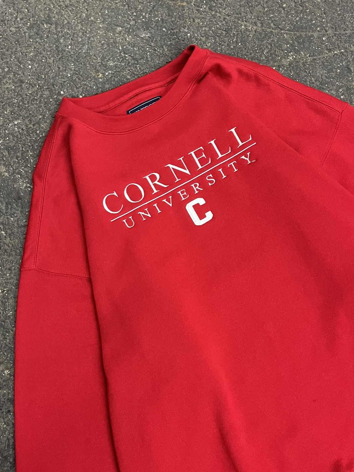 Vintage Cornell university vintage college embroider crew boxy 90s Size US XXL / EU 58 / 5 - 4 Thumbnail