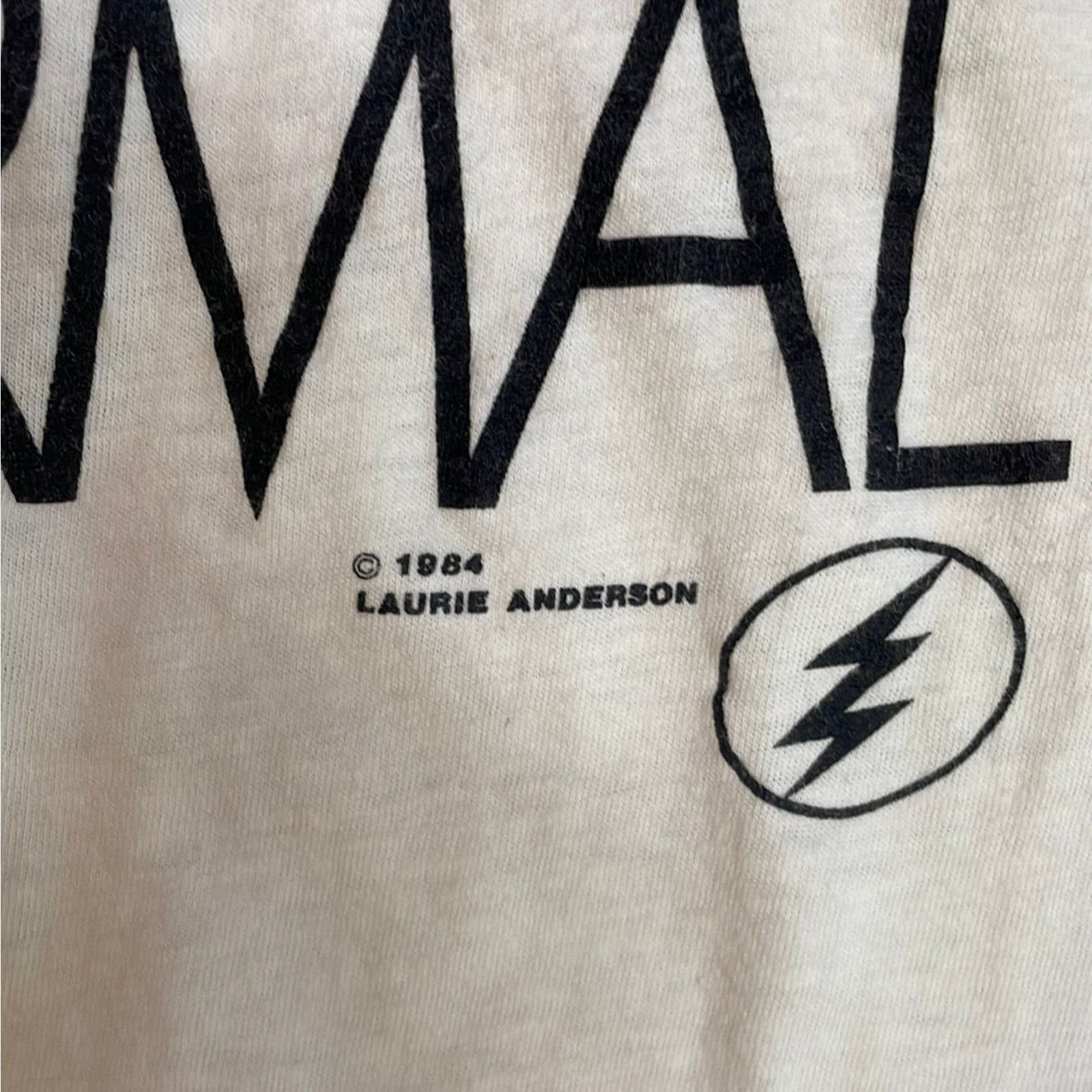 Other Vintage 1984 Laurie Anderson Mister Heartbreaker Shirt M Size US M / EU 48-50 / 2 - 6 Thumbnail