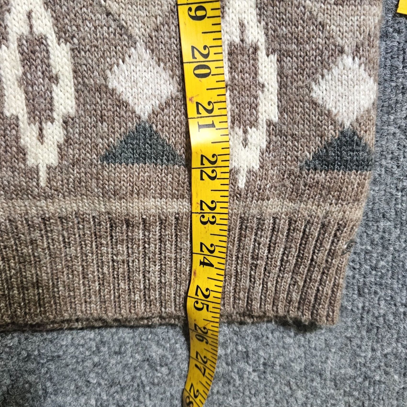 American Eagle Outfitters American Eagle Outfitters Sweater Womens XS Beige Wool Southwest Aztec Long Sleeve Casual Size XS / US 0-2 / IT 36-38 - 6 Thumbnail