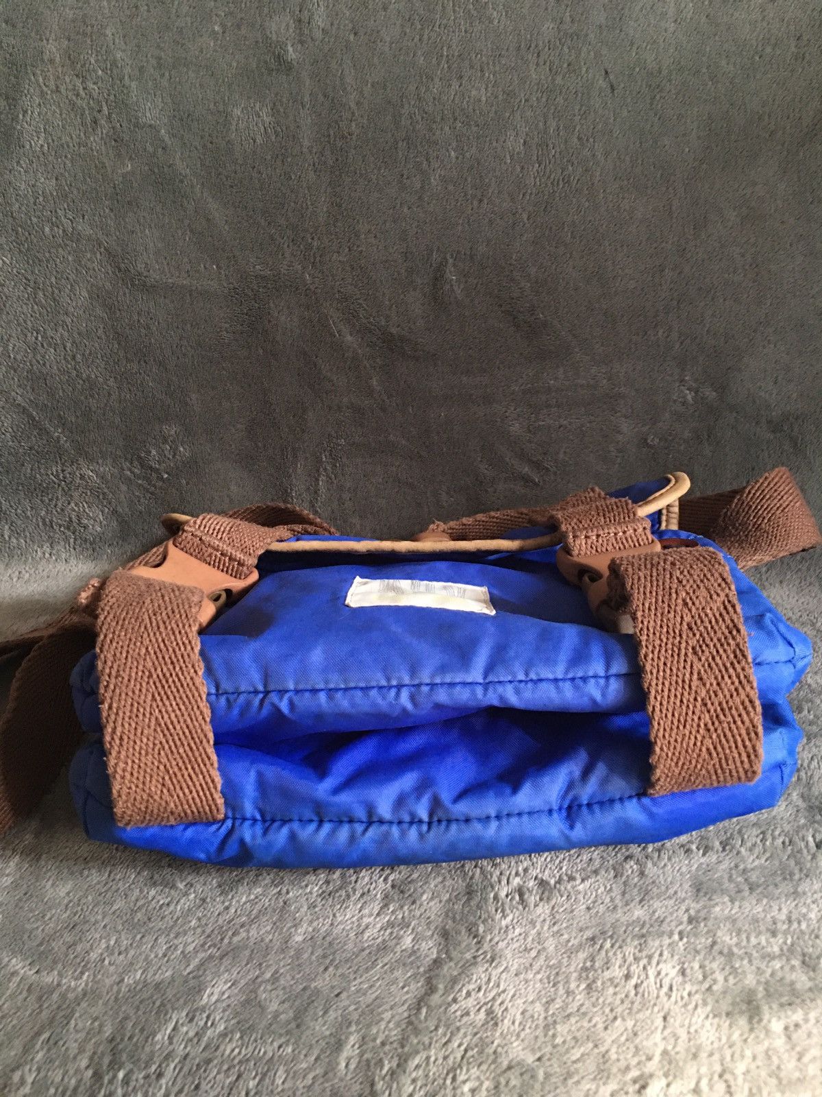 Ally Capellino ALLY CAPELLINO Blue Canvas Messenger Shoulder Bag Size ONE SIZE - 6 Thumbnail