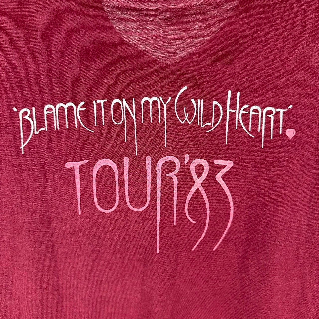 Band Tees × Vintage 1983 Stevie Nicks Don't Blame It on Me Fleetwood Mac Tee Size US M / EU 48-50 / 2 - 3 Thumbnail