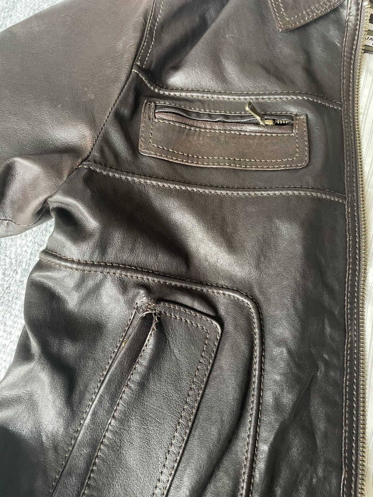 Dolce & Gabbana Dolce Gabbana Leather jacket Size US L / EU 52-54 / 3 - 5 Thumbnail