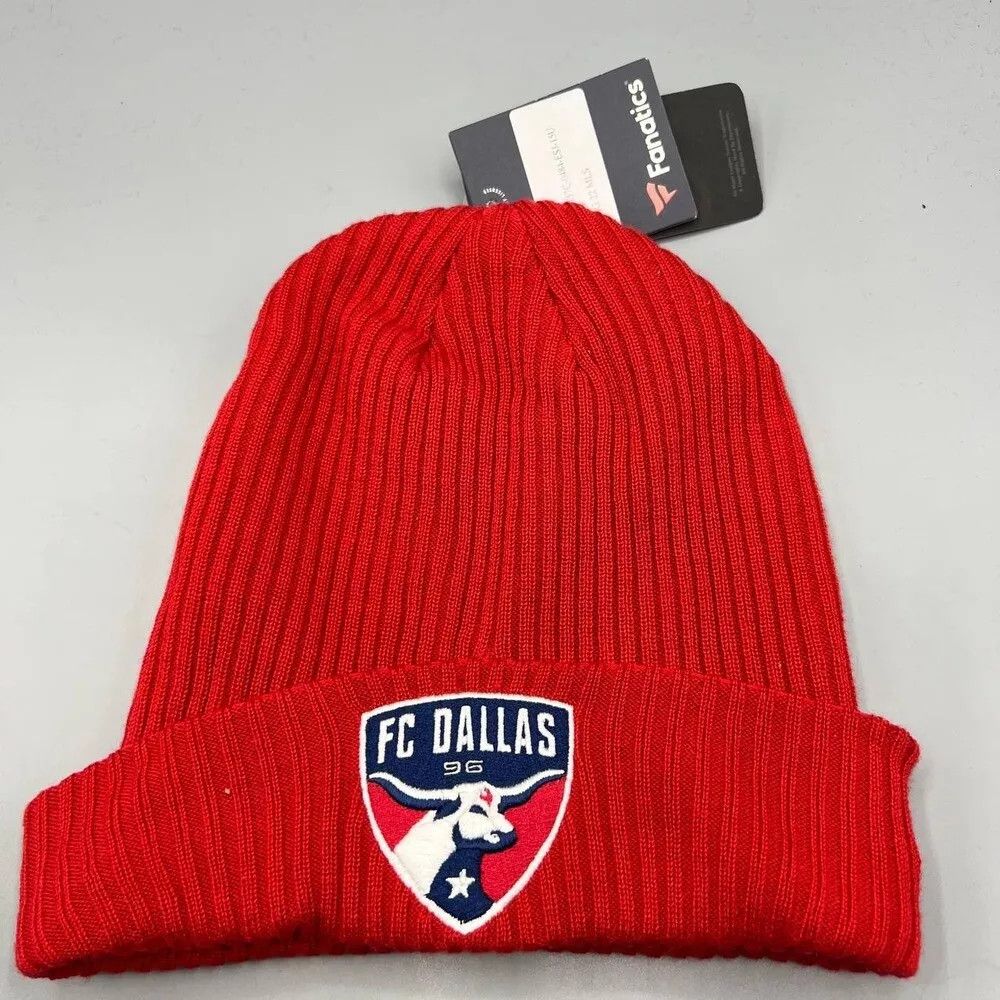 Other FC Dallas Hat Men Knitted Fanatics MLS Cuffed Beanie Cap New Size ONE SIZE - 1 Thumbnail