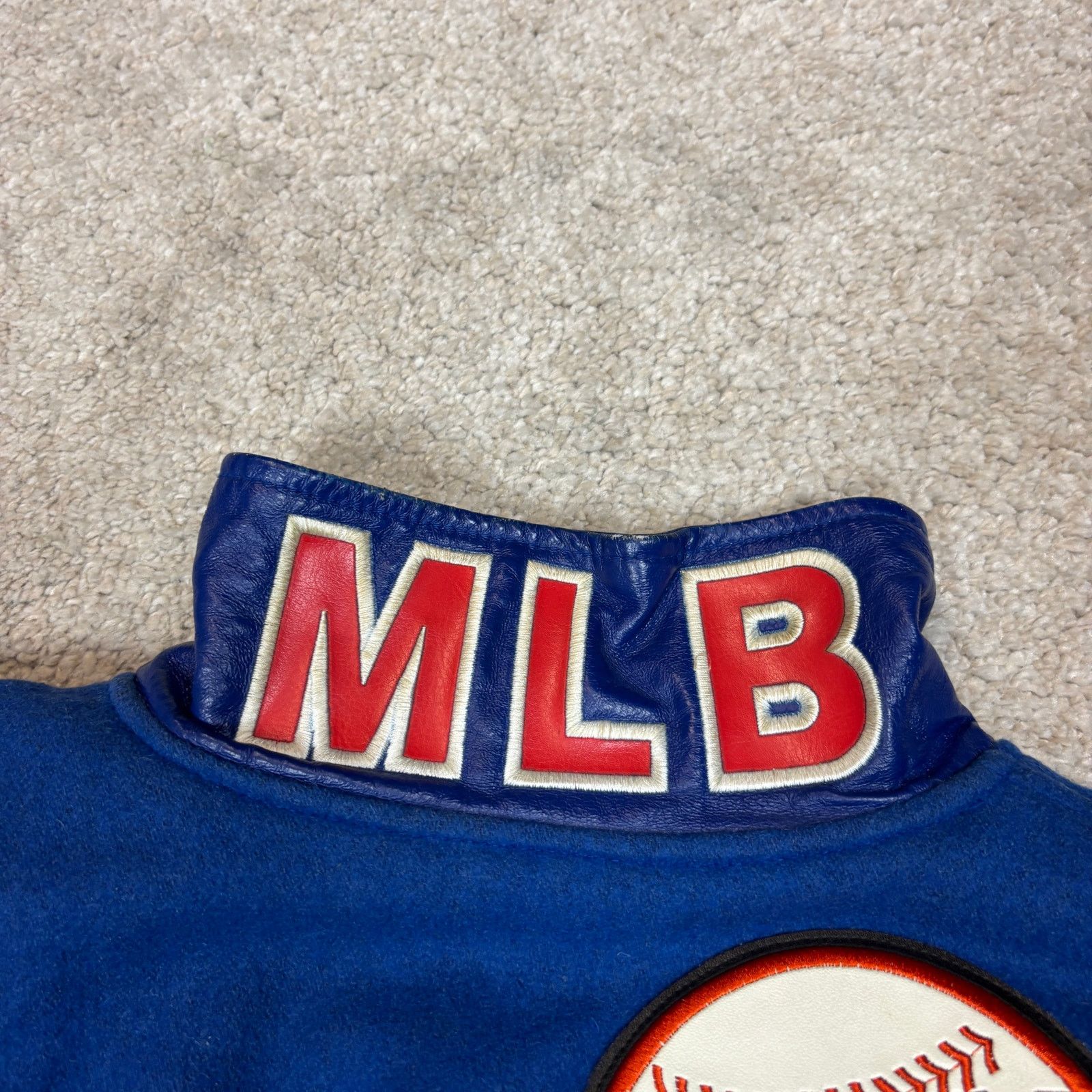 Jeff Hamilton × Vintage Vintage Jeff Hamilton MLB Patch Wool Reversible Jacket 3XL Size US XXL / EU 58 / 5 - 3 Thumbnail