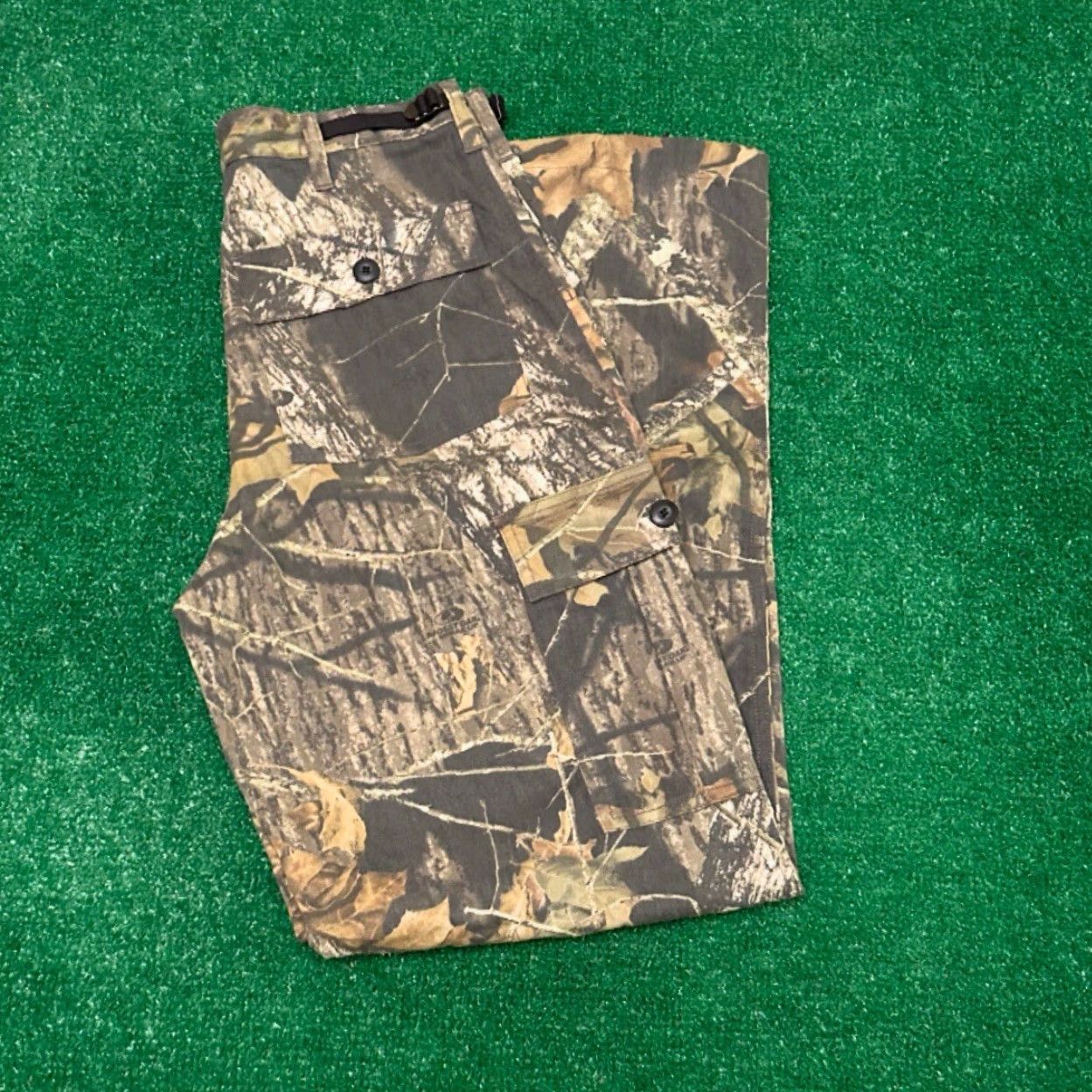 Vintage VINTAGE Mossy Oak Real Tree Camo VTG Cargo Pants Mens 28 Hunter Skater Size US 28 / EU 44 - 2 Thumbnail