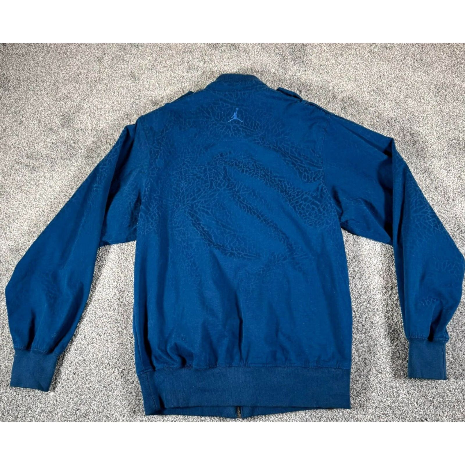 VINTAGE Nike Air Jordan Bomber Jacket Mens S Wings Streetwear Athletic Gorpcore Retro