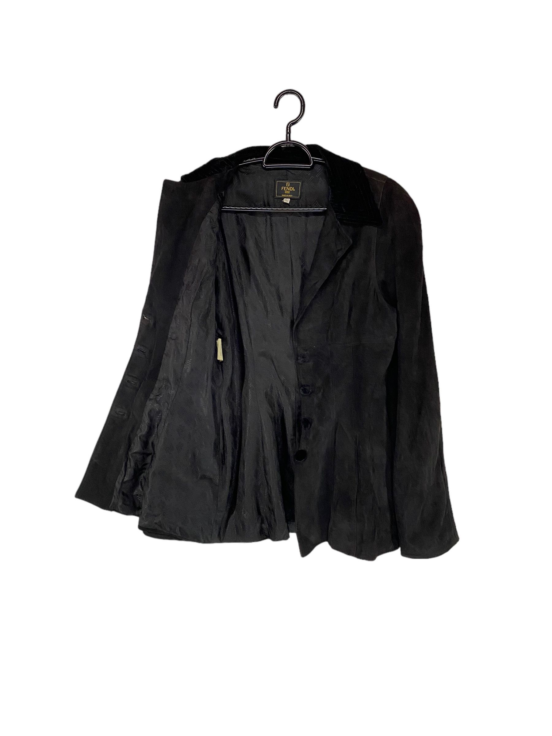 Designer × Fendi Fendi suede leather jacket Size M / US 6-8 / IT 42-44 - 3 Thumbnail