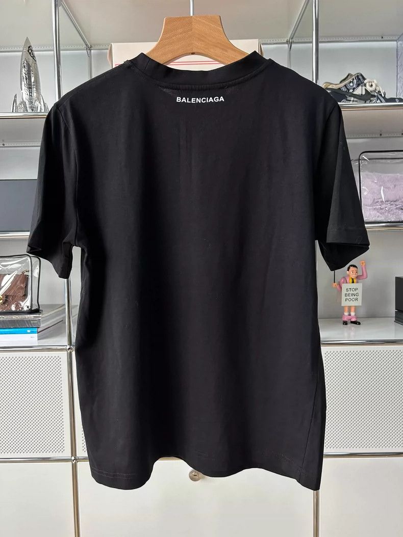 Balenciaga Balenciaga Black printed cotton T-shirt Size US S / EU 44-46 / 1 - 2 Thumbnail