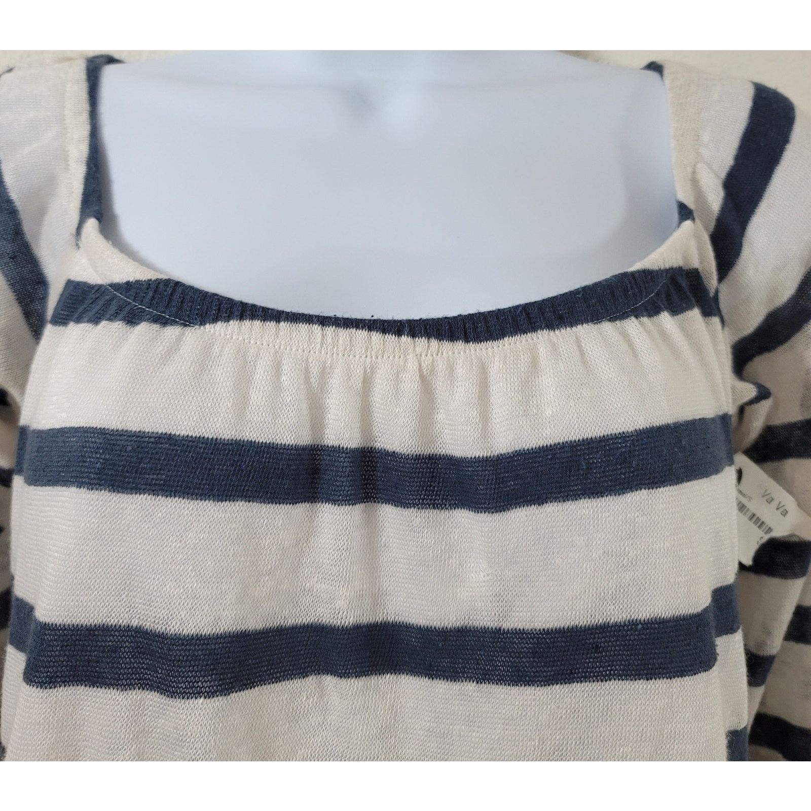 Other VaVa Joy Han Blue White Stripe Lined Shift Dress Small NWT Size S / US 4 / IT 40 - 6 Thumbnail