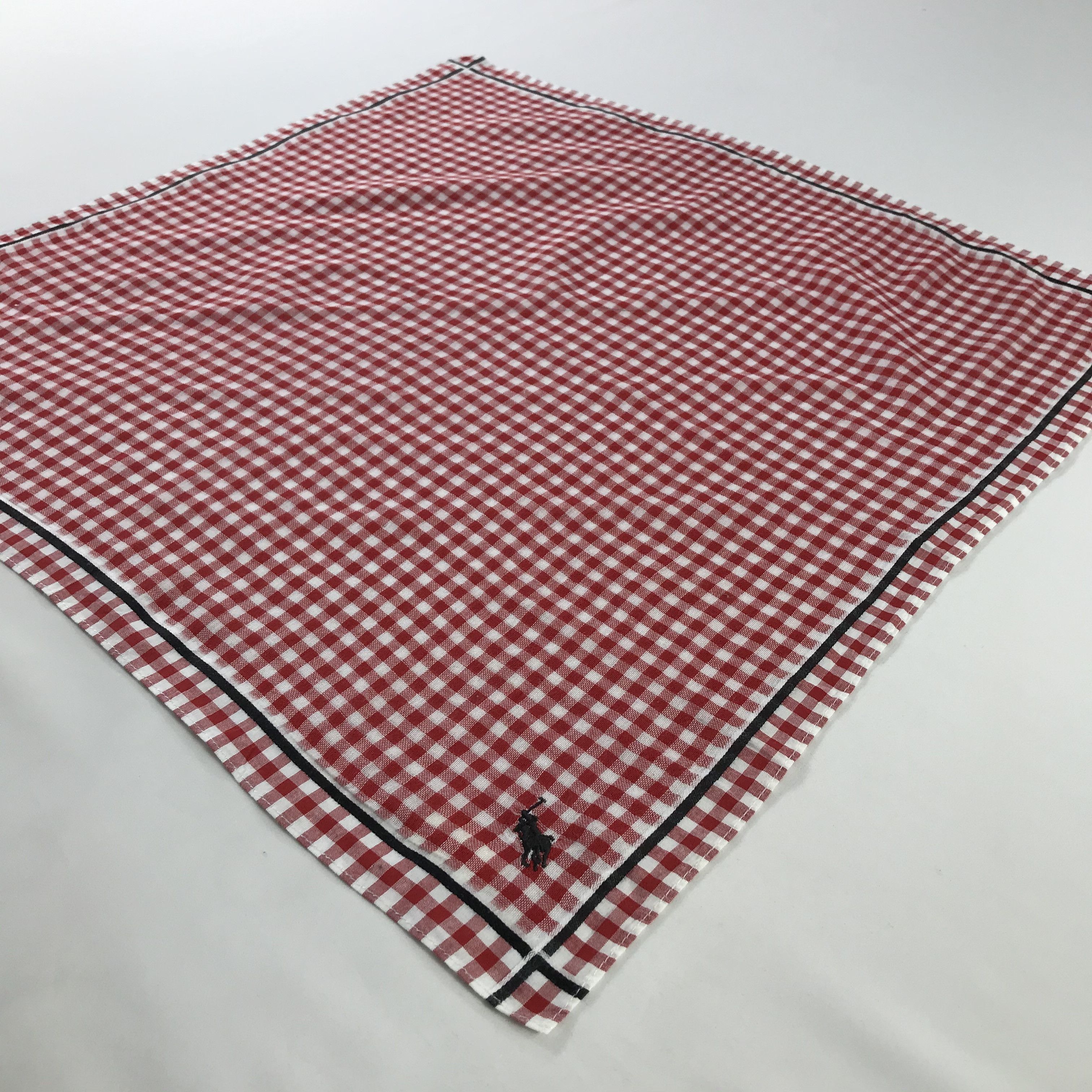Polo Ralph Lauren × Vintage Polo Ralph Lauren Bandana / Handkerchief /Neckerchief -S1156 Size ONE SIZE - 2 Thumbnail