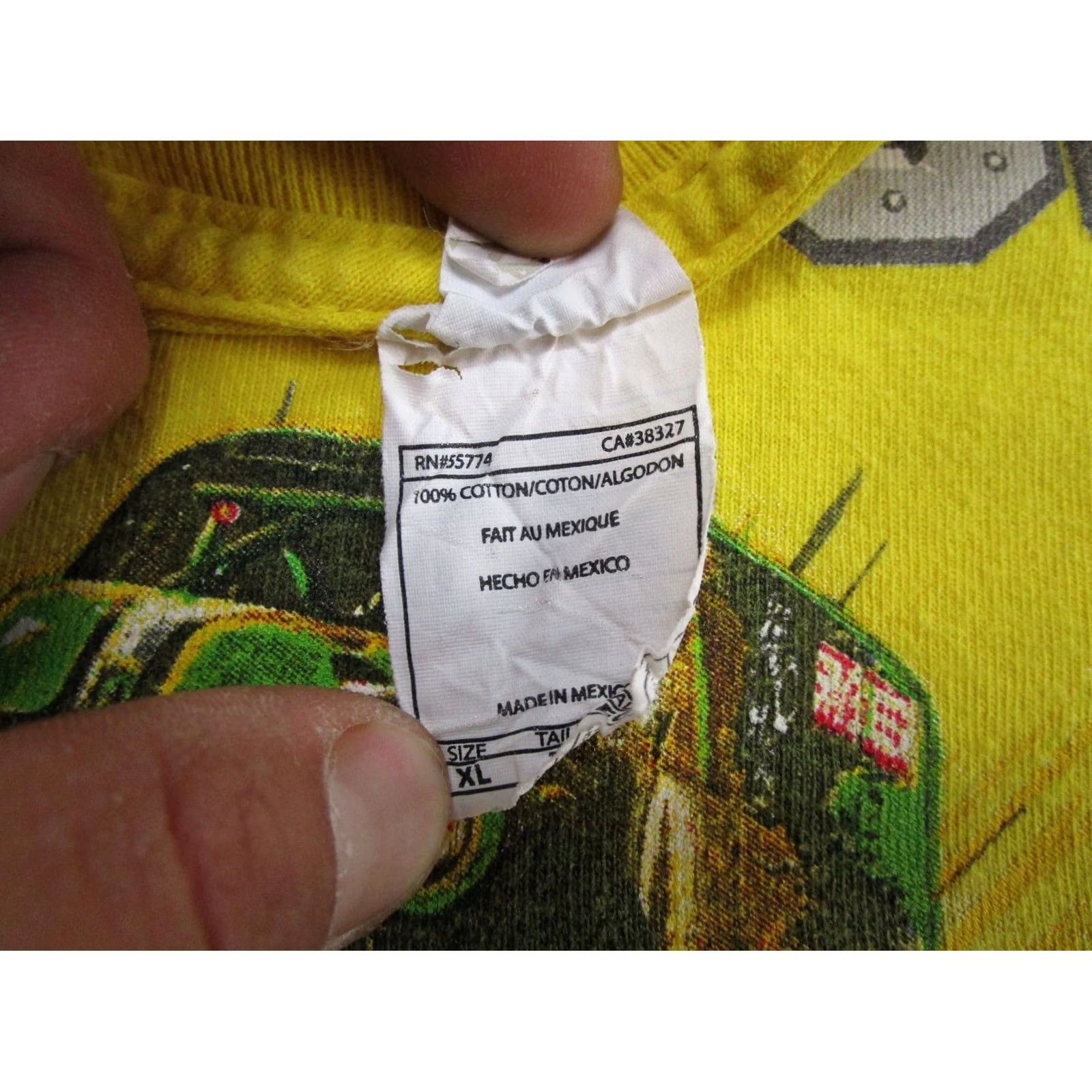 Vintage Monster Jam Advance Auto Parts Vendor T-Shirt Double Sided Mens XL Read Size US XL / EU 56 / 4 - 5 Thumbnail